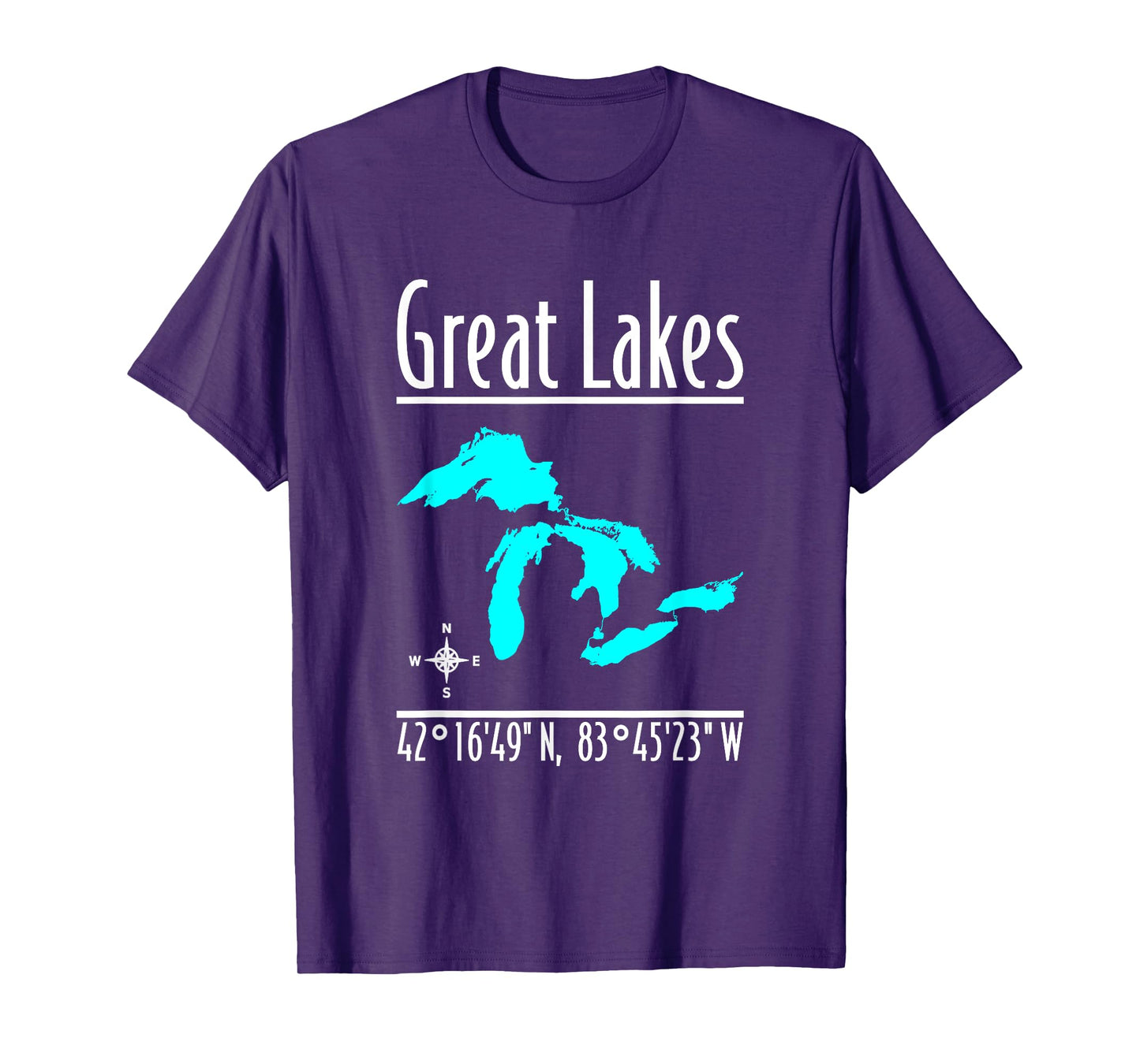 Modern The Great Lakes T-Shirt