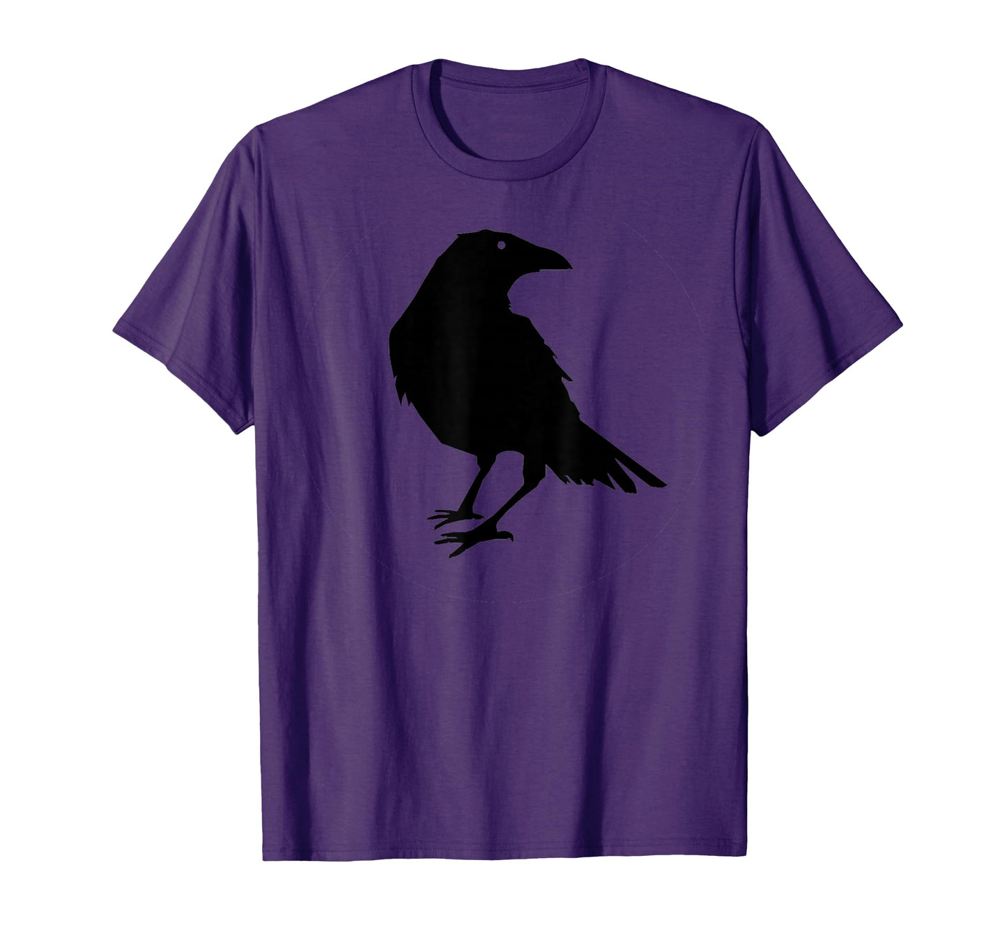 Beautiful Black Crow Raven Bird Silhouette T-Shirt T-Shirt