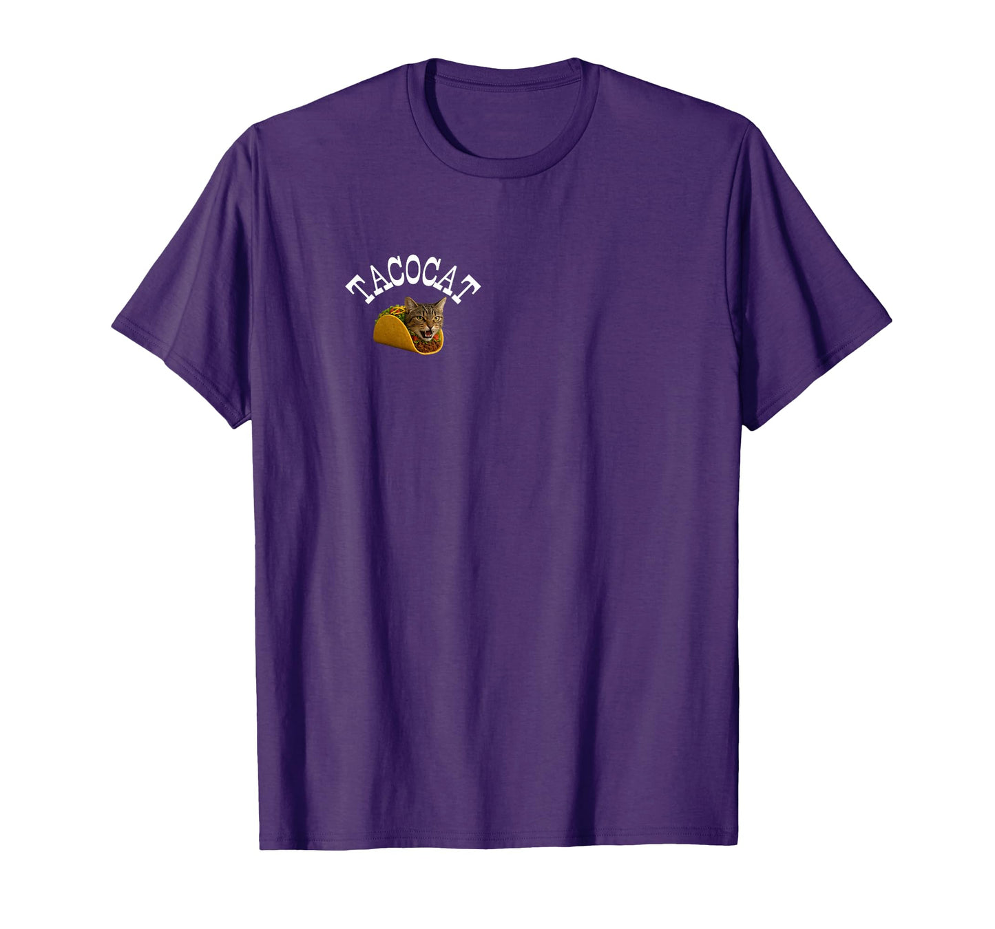 Gift Idea: Tacocat Spelled Backwards is Tacocat Funny Cat T-Shirt