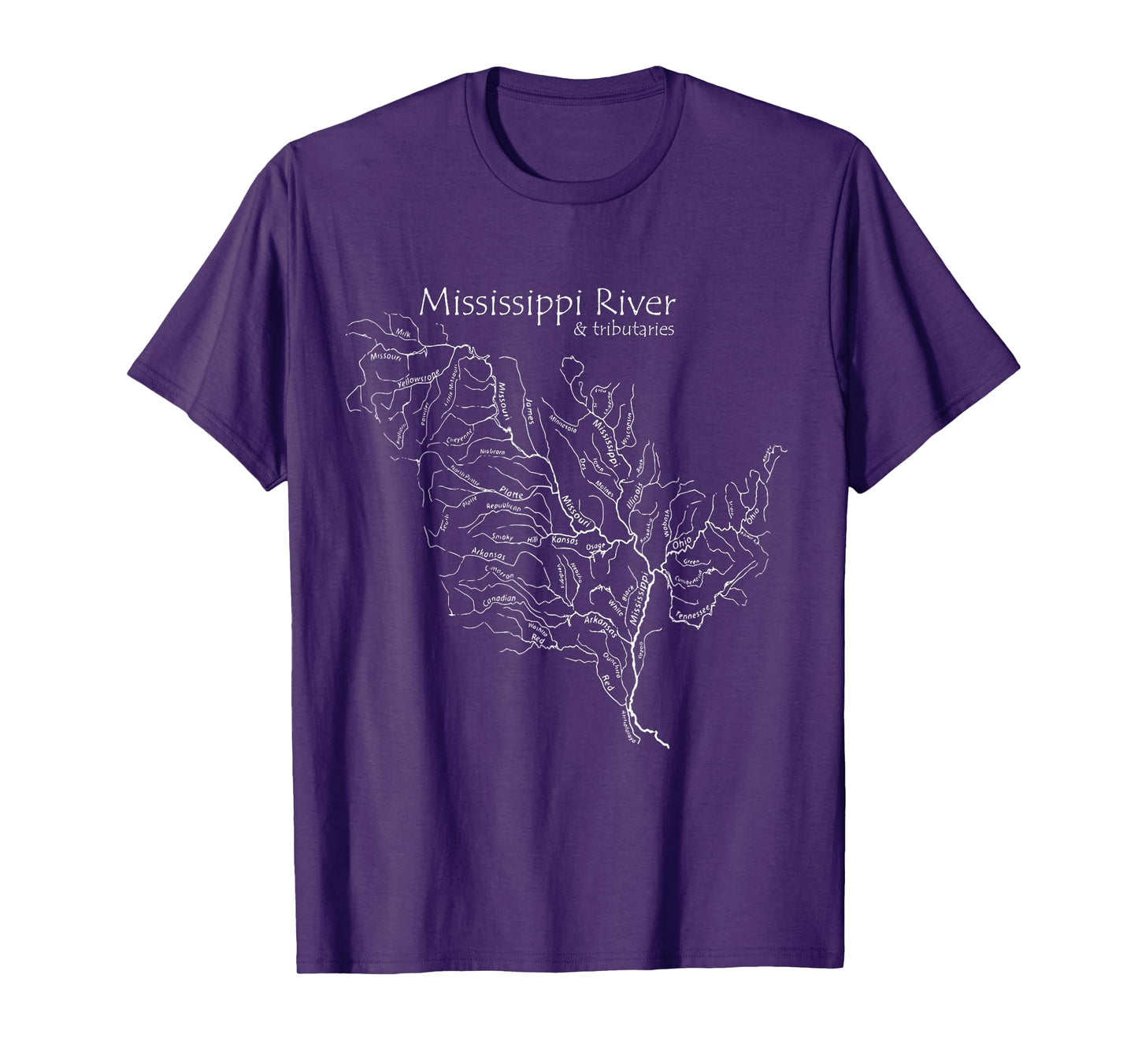 Mississippi River and Tributaries T-Shirt