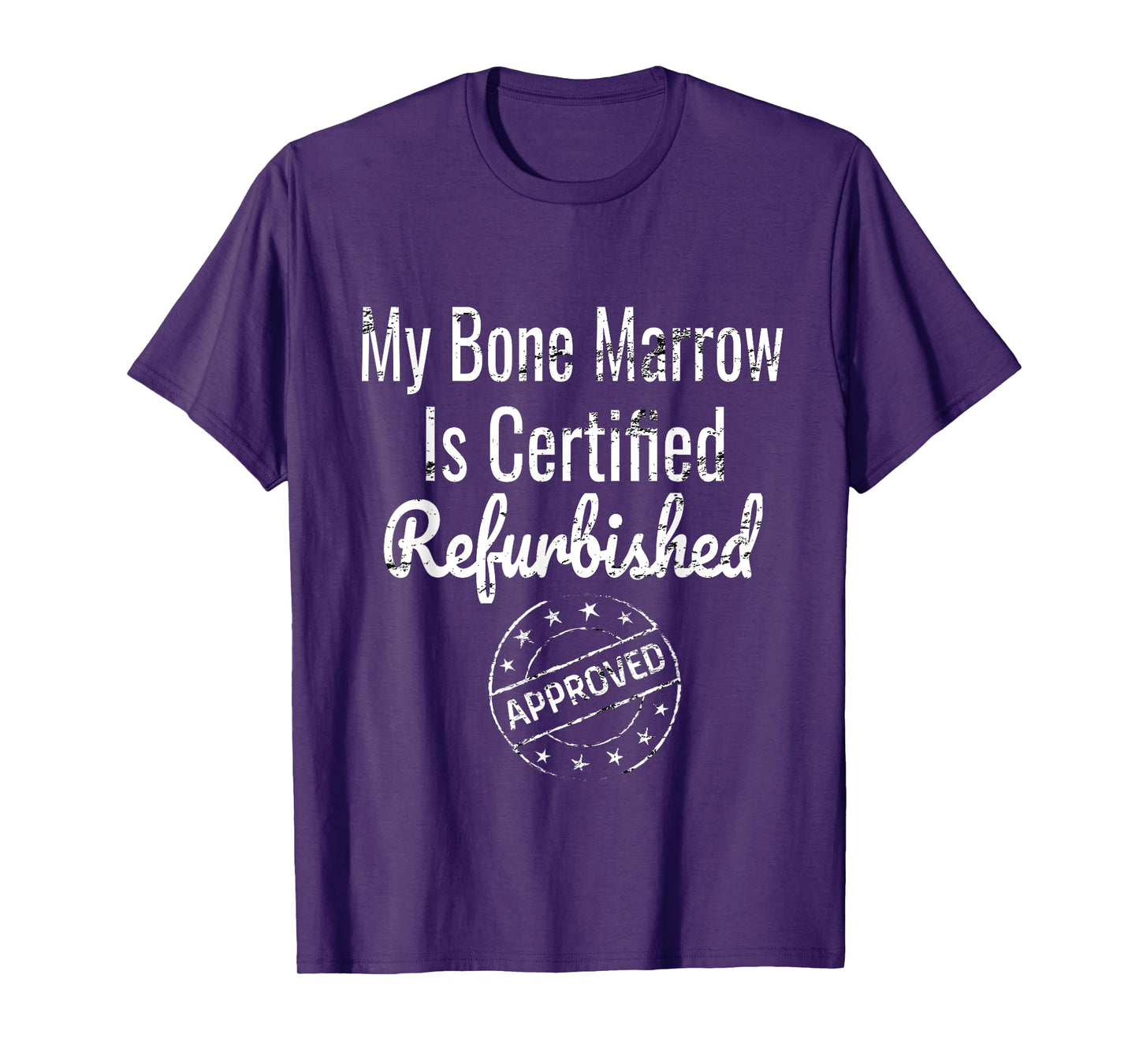 Leukemia Bone Marrow Aplastic Anemia Awareness T-Shirt