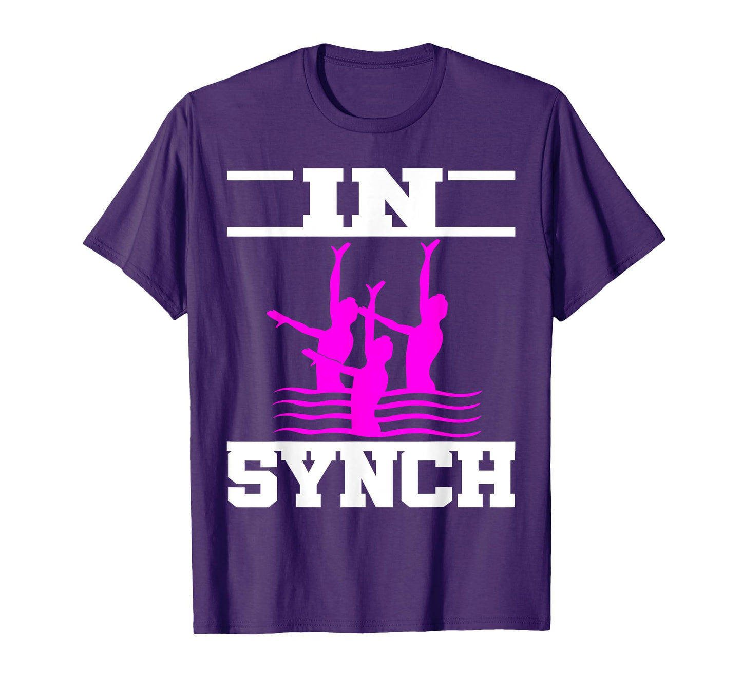Synchronized Swimming In Synch Swimmer T-shirt Funny Gift T-Shirt