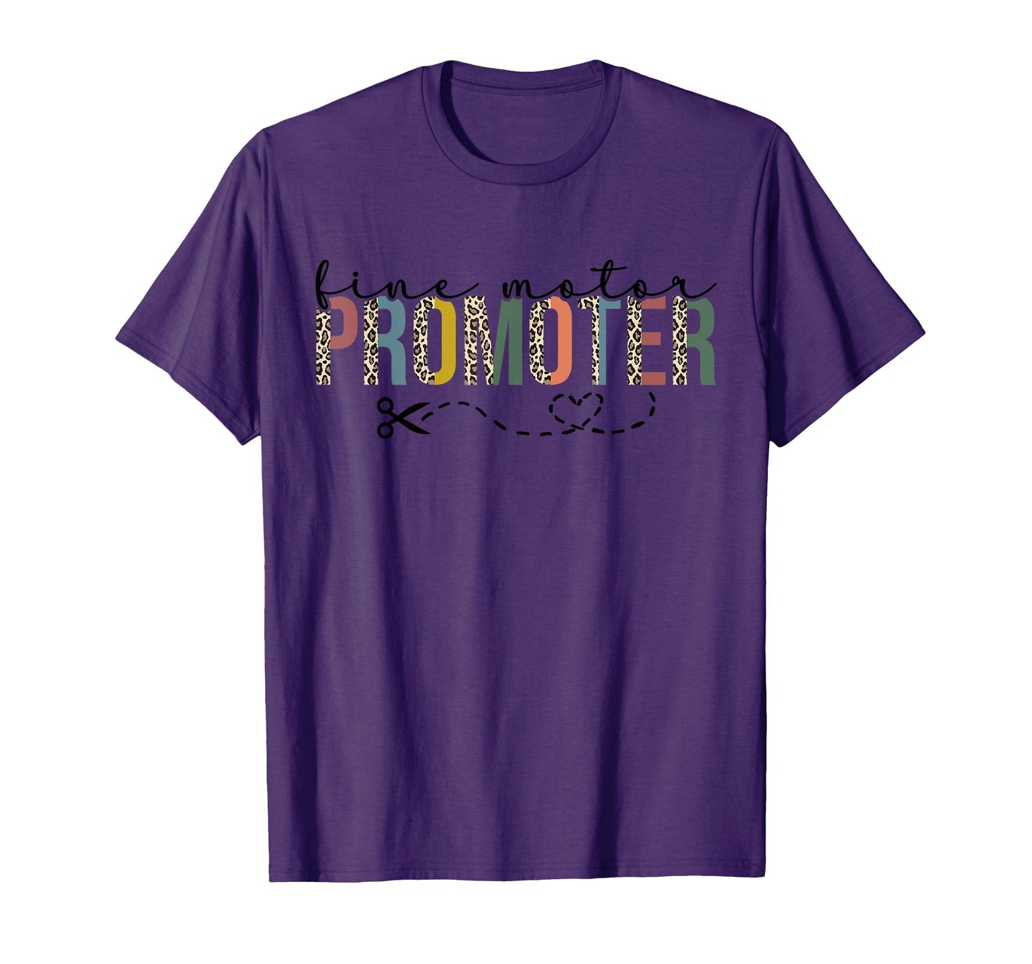 Fine Motor Promoter Ot Occupational Therapy Month Therapist T-Shirt