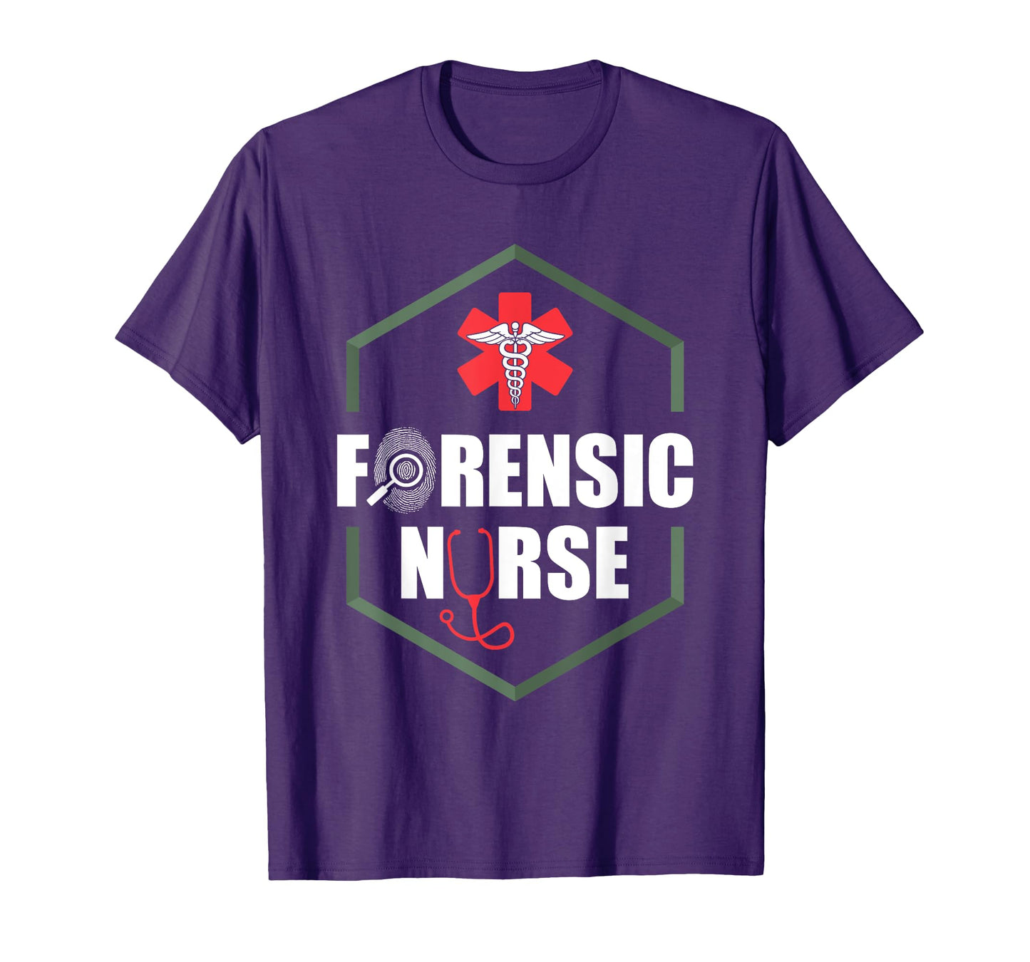 Nurse Hospital - Caretaker Nursing Forensic Nurse T-Shirt