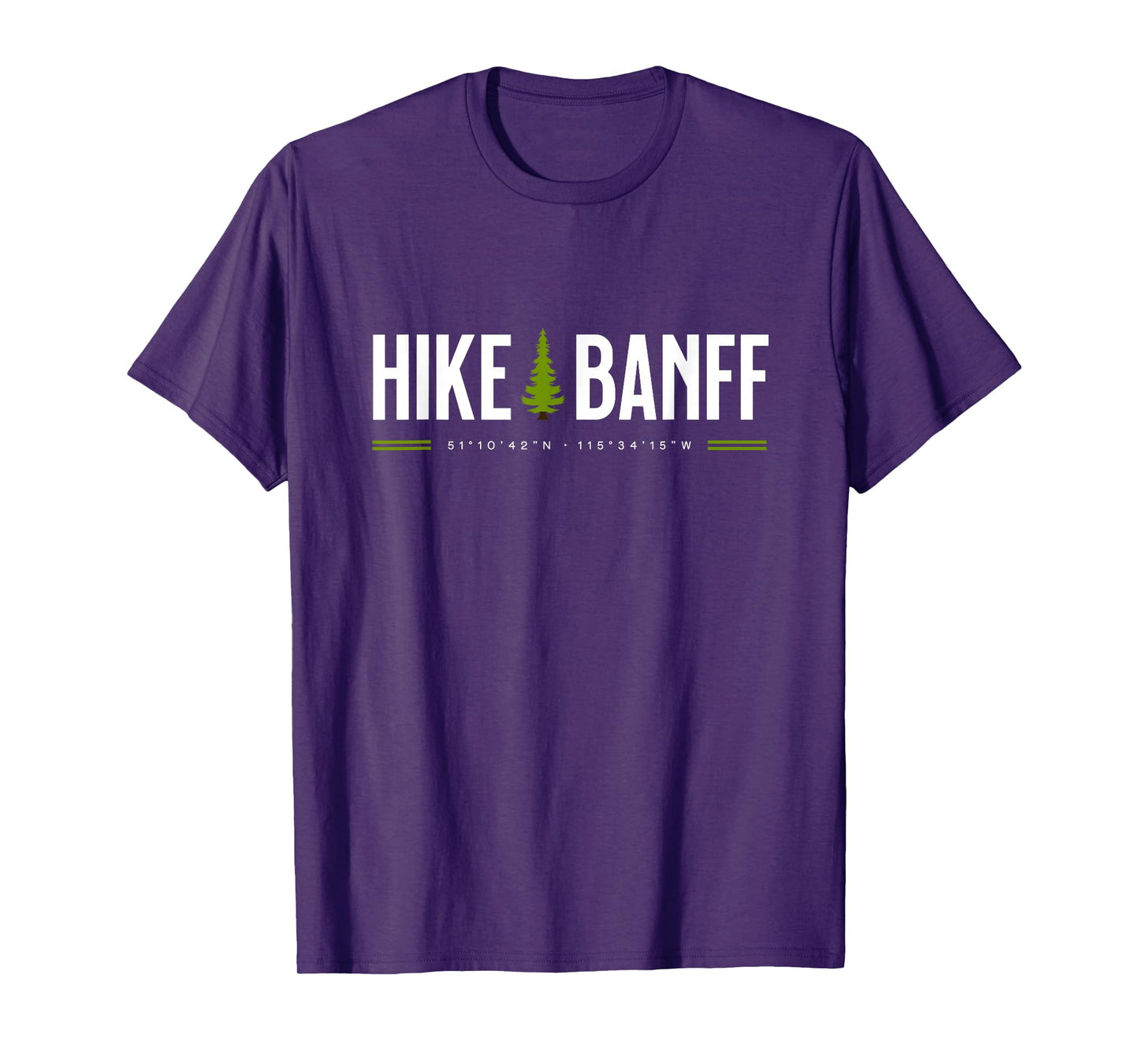 Banff Alberta Canada Hike Tree Graphic T-Shirt