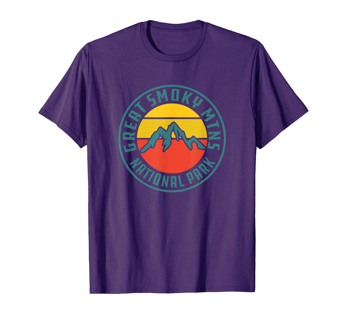 Great Smoky Mountains National Park Retro T-Shirt