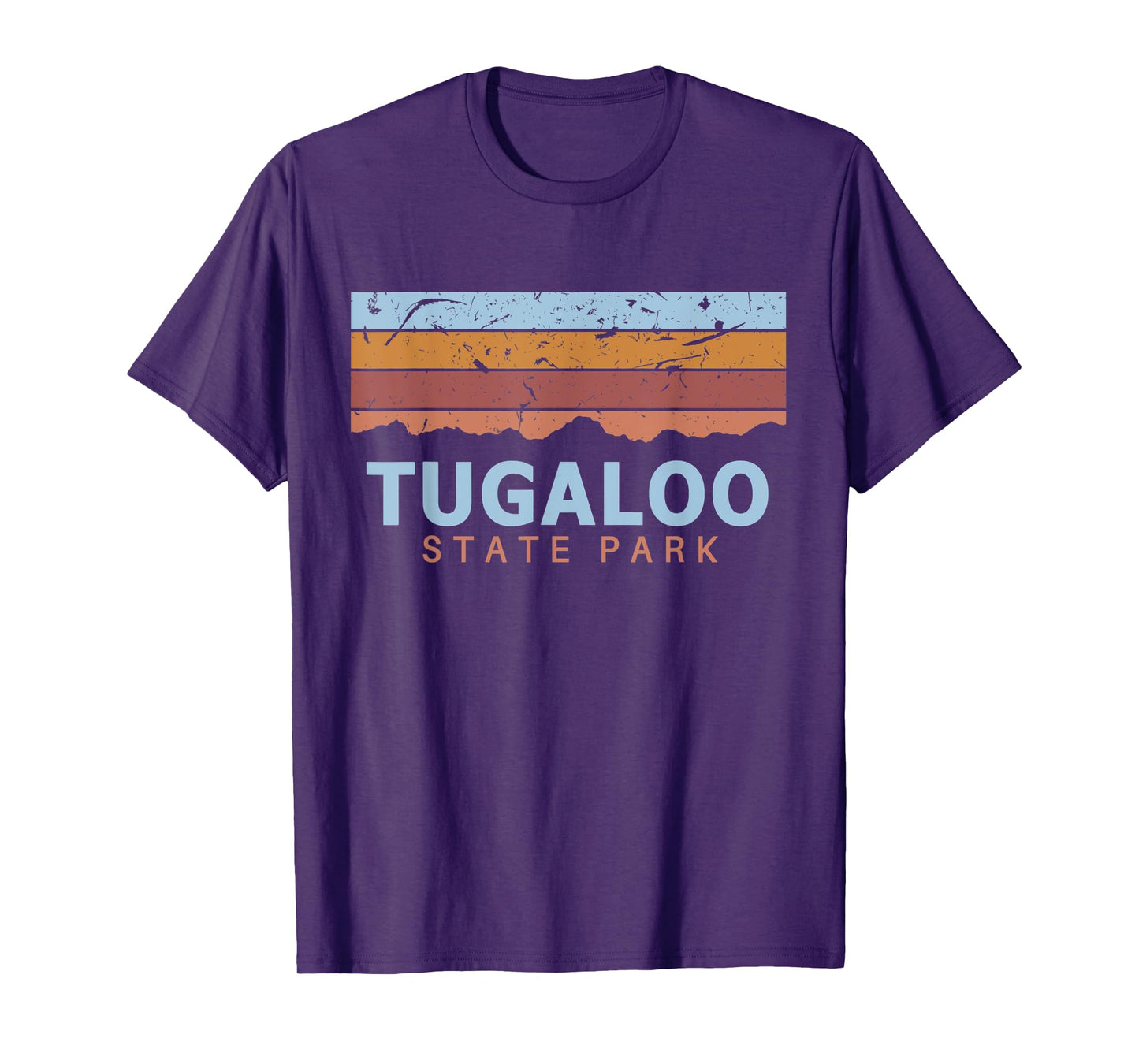Tugaloo State Park Georgia Retro Cool T-Shirt