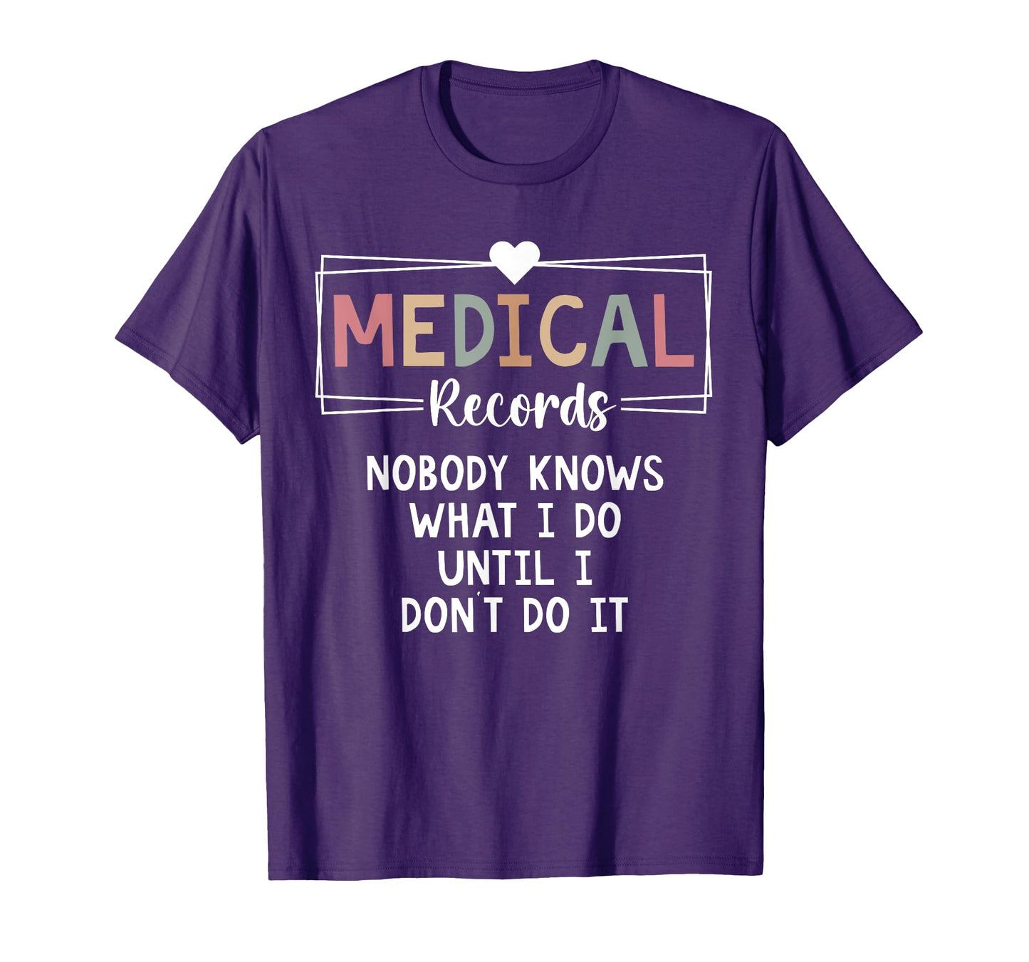 Medical Records Director Funny Medical Records Clerk T-Shirt