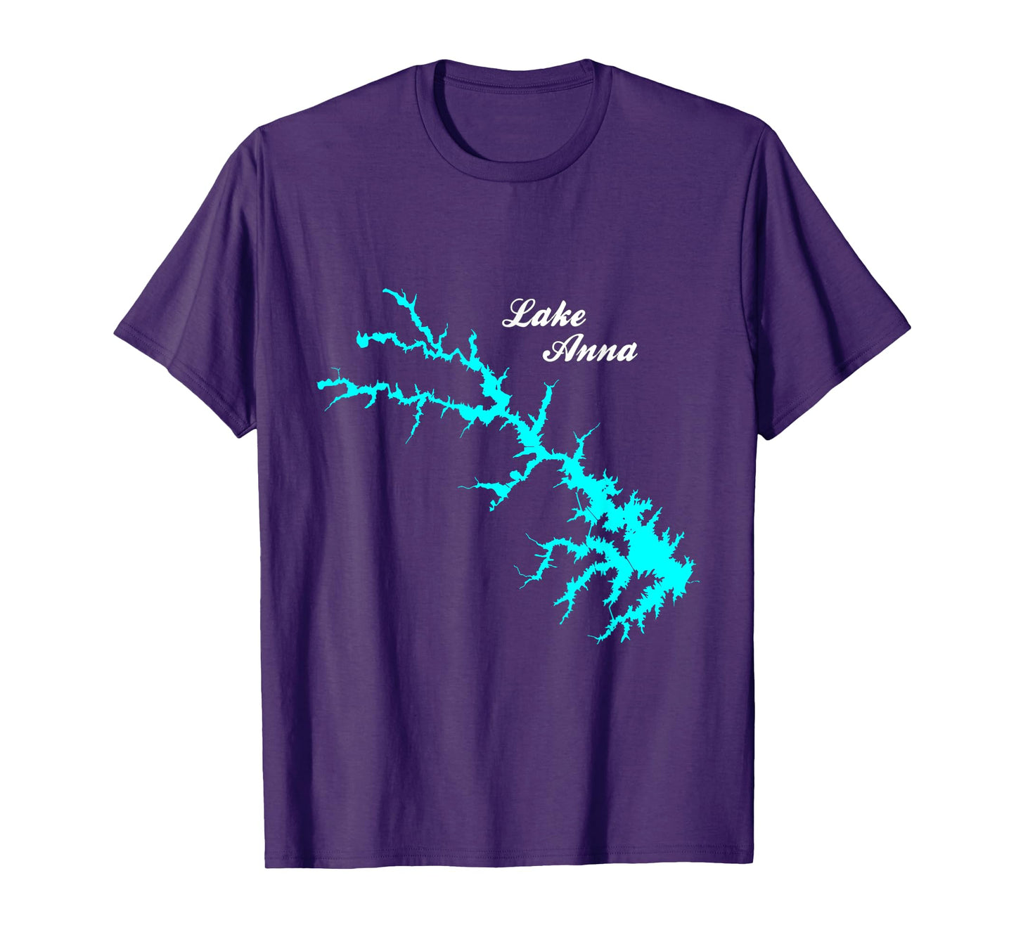 Minimalist Lake Anna, Virginia T-Shirt