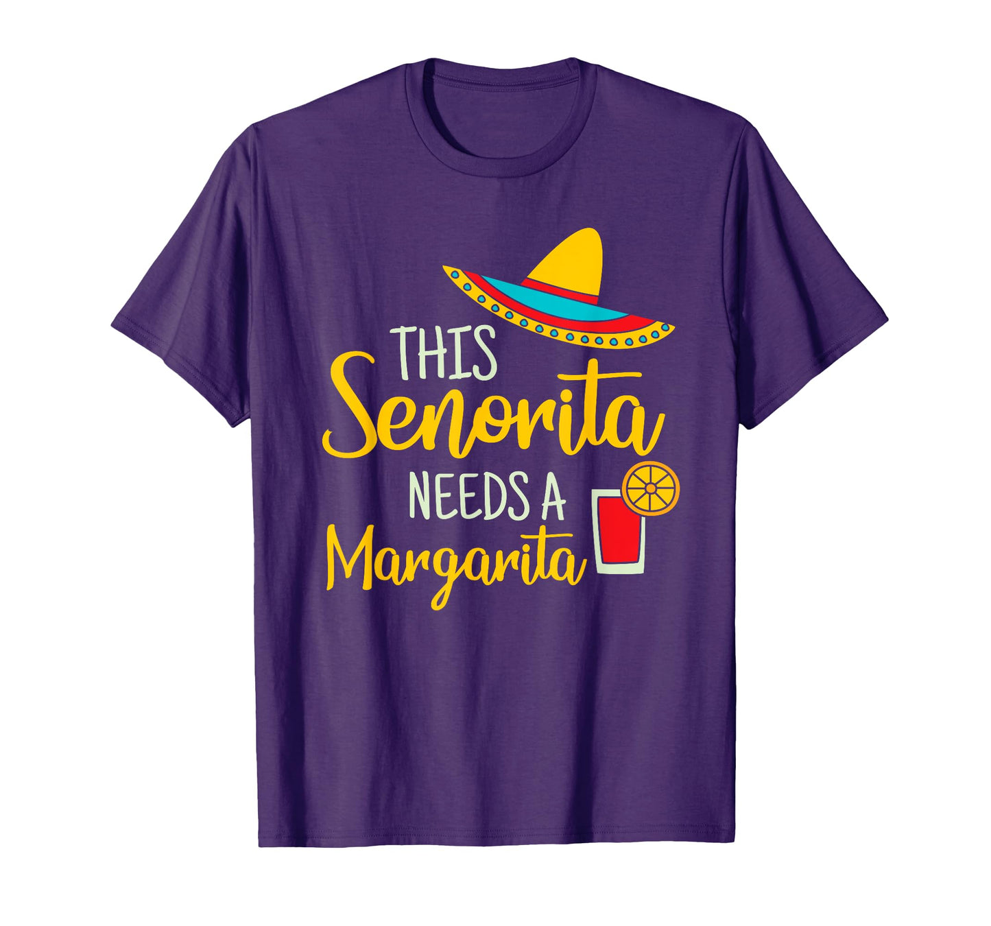 Senorita Margarita Mexican Fiesta Funny Cinco de Mayo Gift T-Shirt