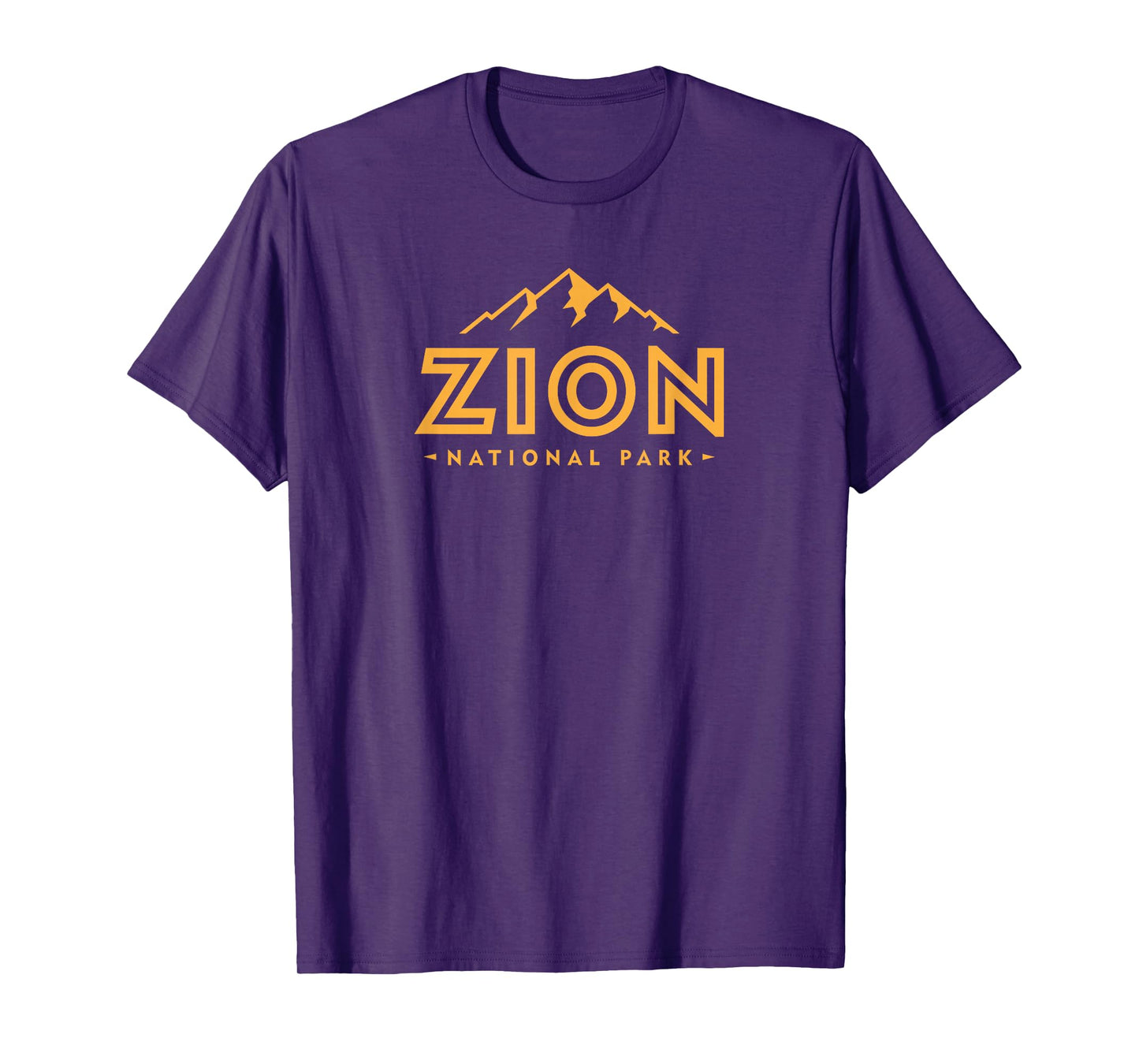Retro Zion National Park Utah Mountain Women Men Kids Hiking T-Shirt