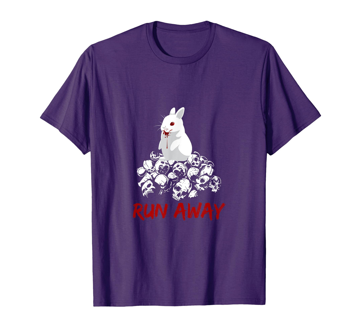 Run Away Bunny Funny Unisex Design T-Shirt