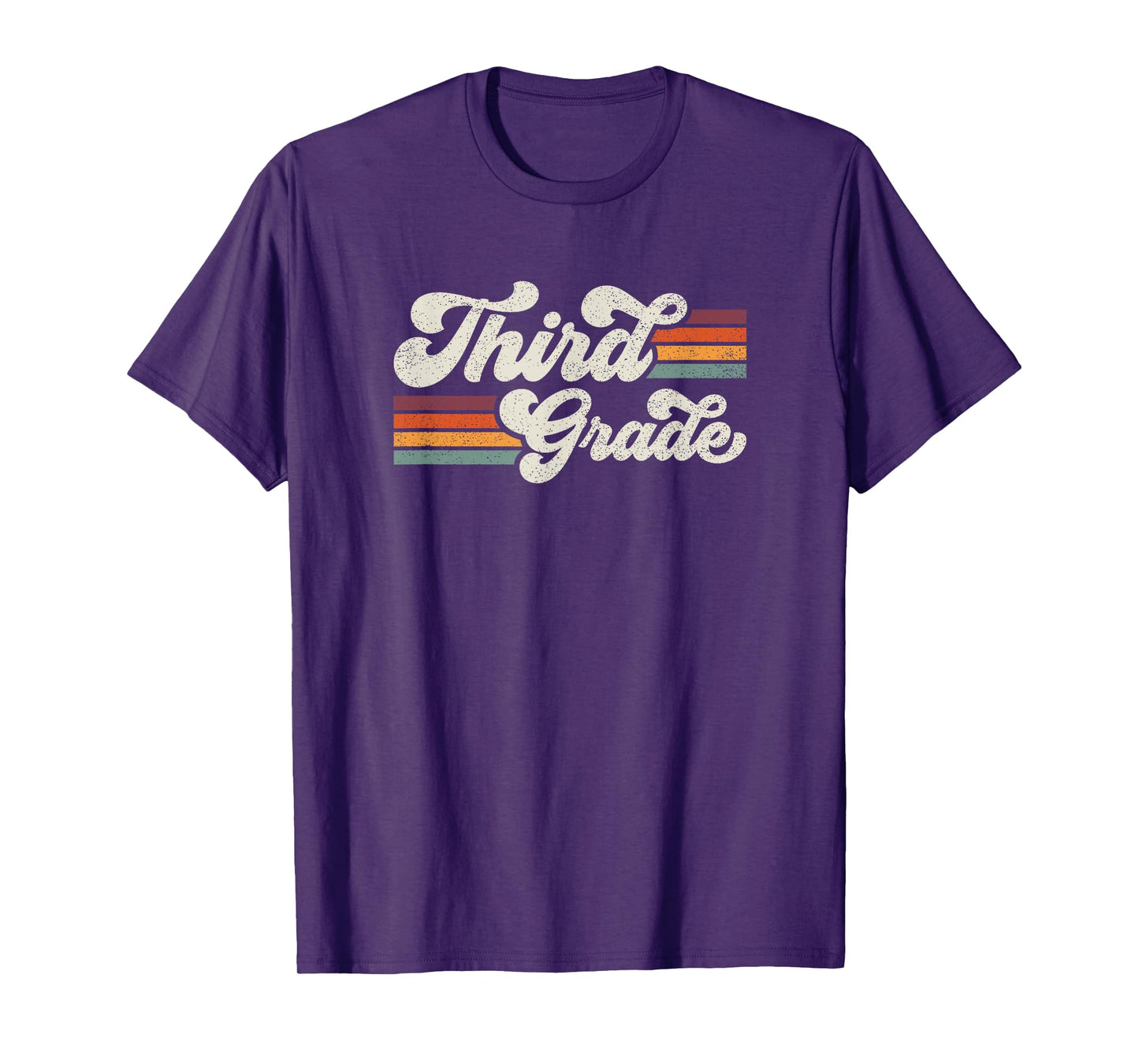 Retro Third Grade Teacher Back To School T-Shirt