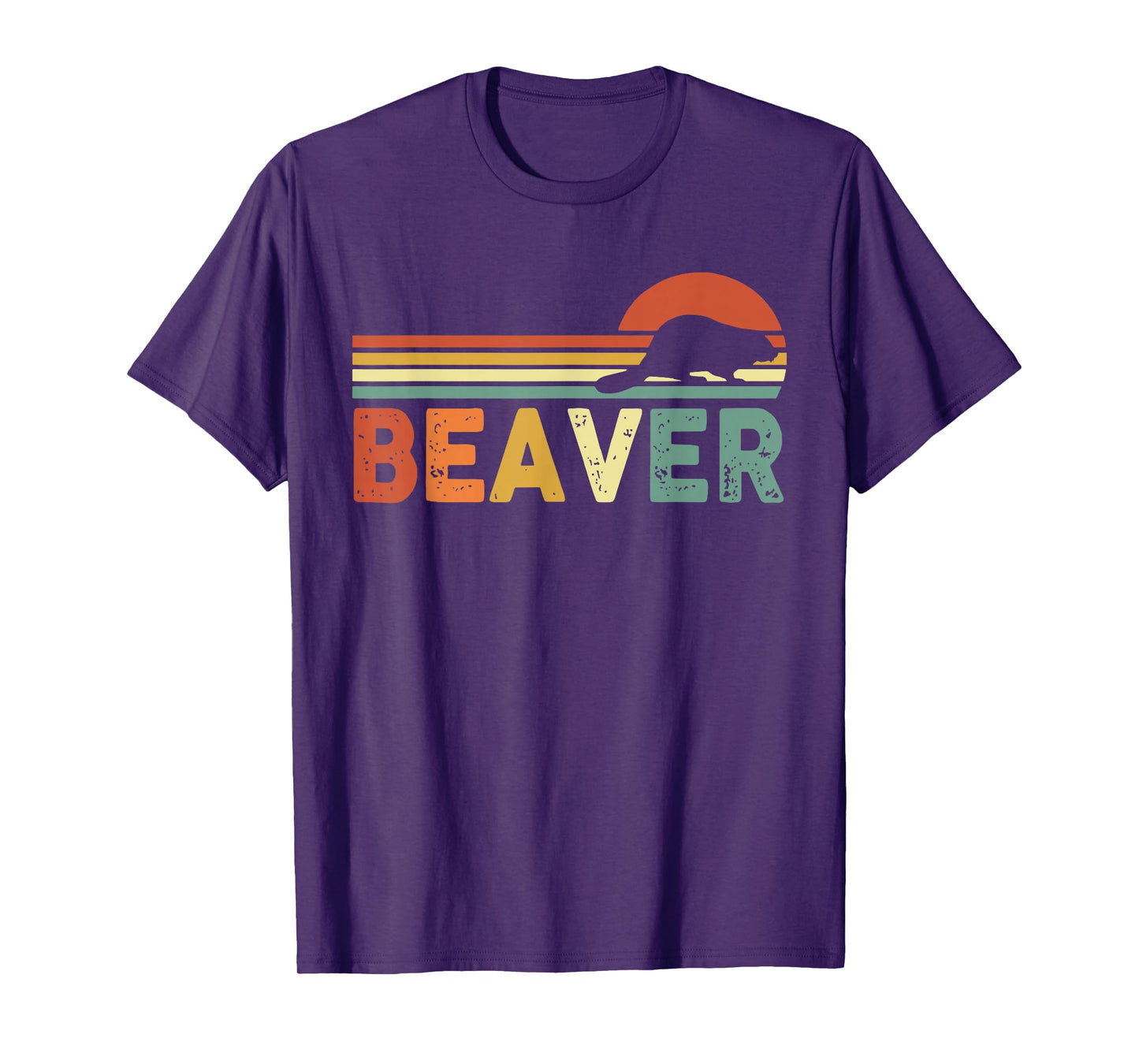 Beaver Retro Vintage 80s Style T-Shirt