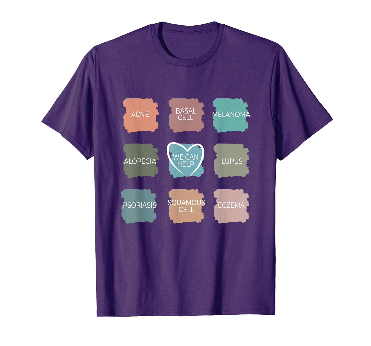 Dermatology Nurse - We Can Help Derm Dermatologist T-Shirt