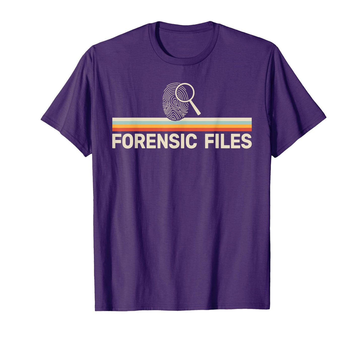 Forensics Crime Investigator retro Forensic Science T-Shirt
