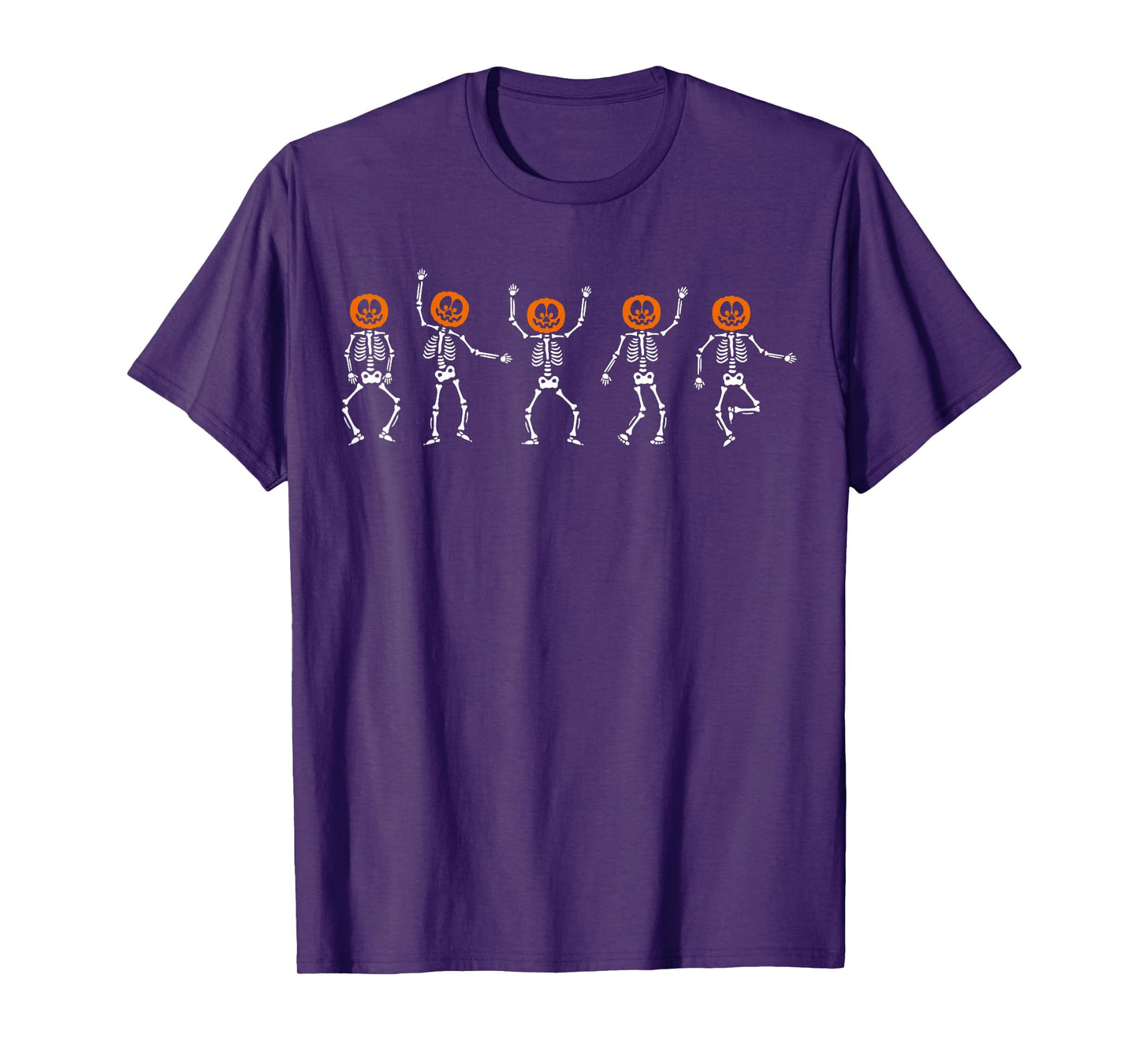 Funny Dancing Skeleton Halloween Pumpkin Skeletons T-Shirt