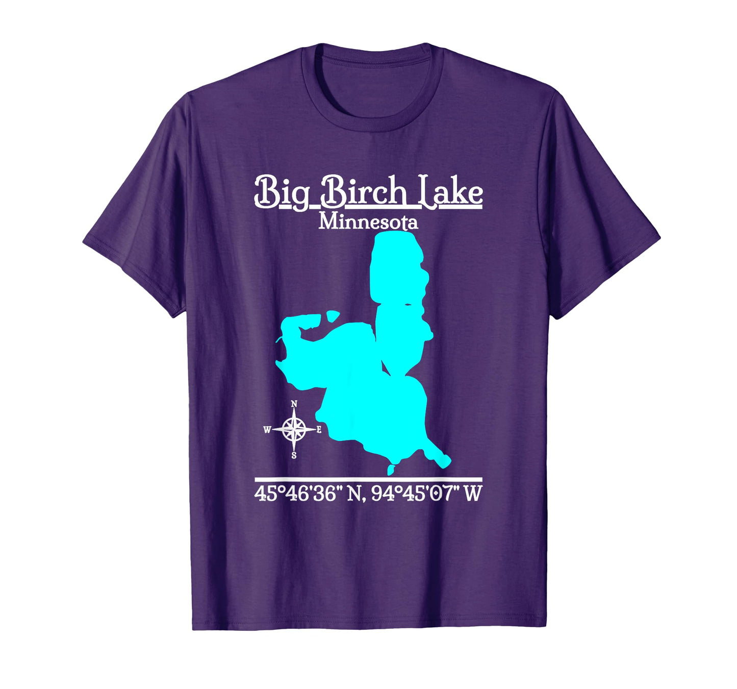 Big Birch Lake - Minnesota T-Shirt