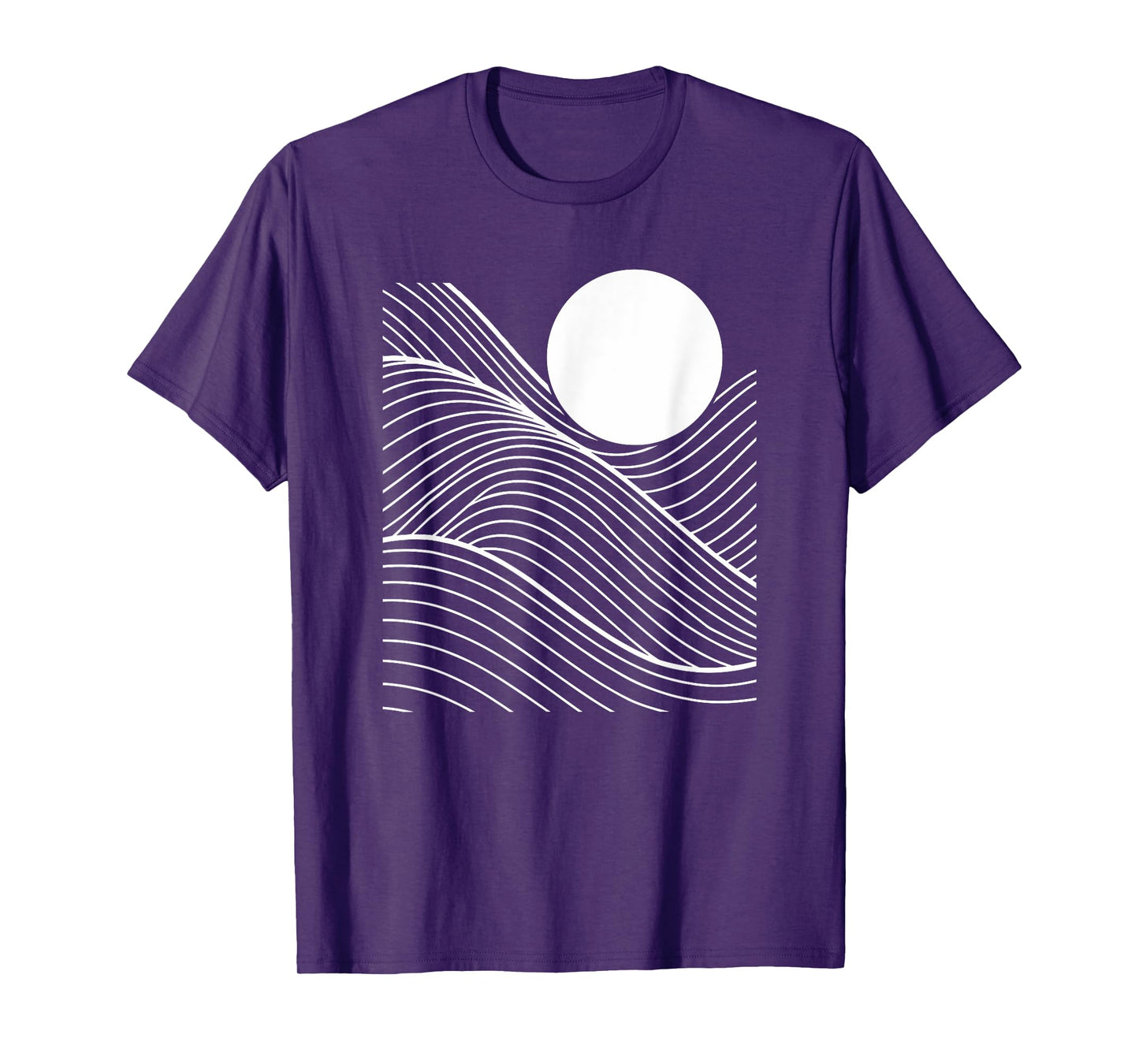 Abstract Line Art Geometric Pattern Mosaic T-Shirt
