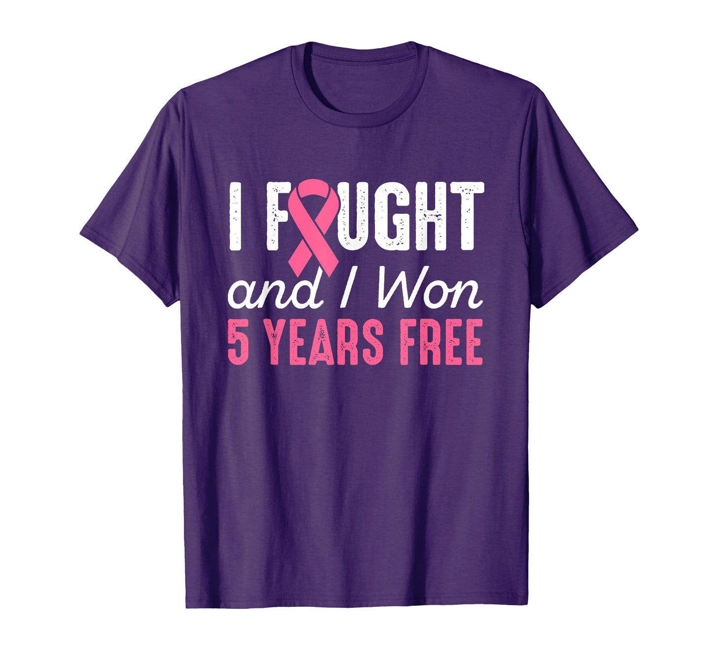 Breast Cancerversary 5 Years Breast Cancer Free Shirt Gift T-Shirt