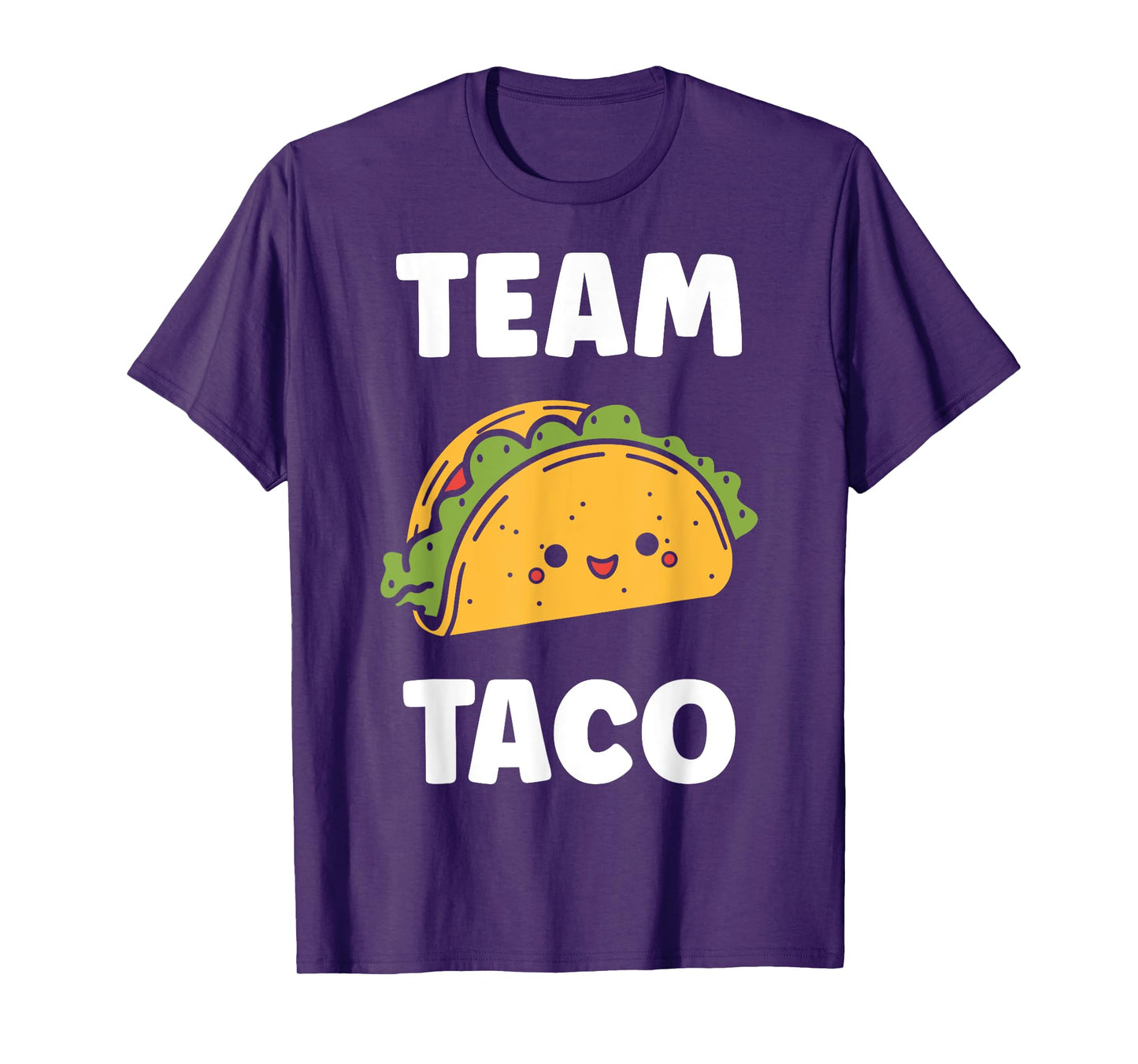 Fastfood Small Taco Minimalist Food Simple Team Taco T-Shirt
