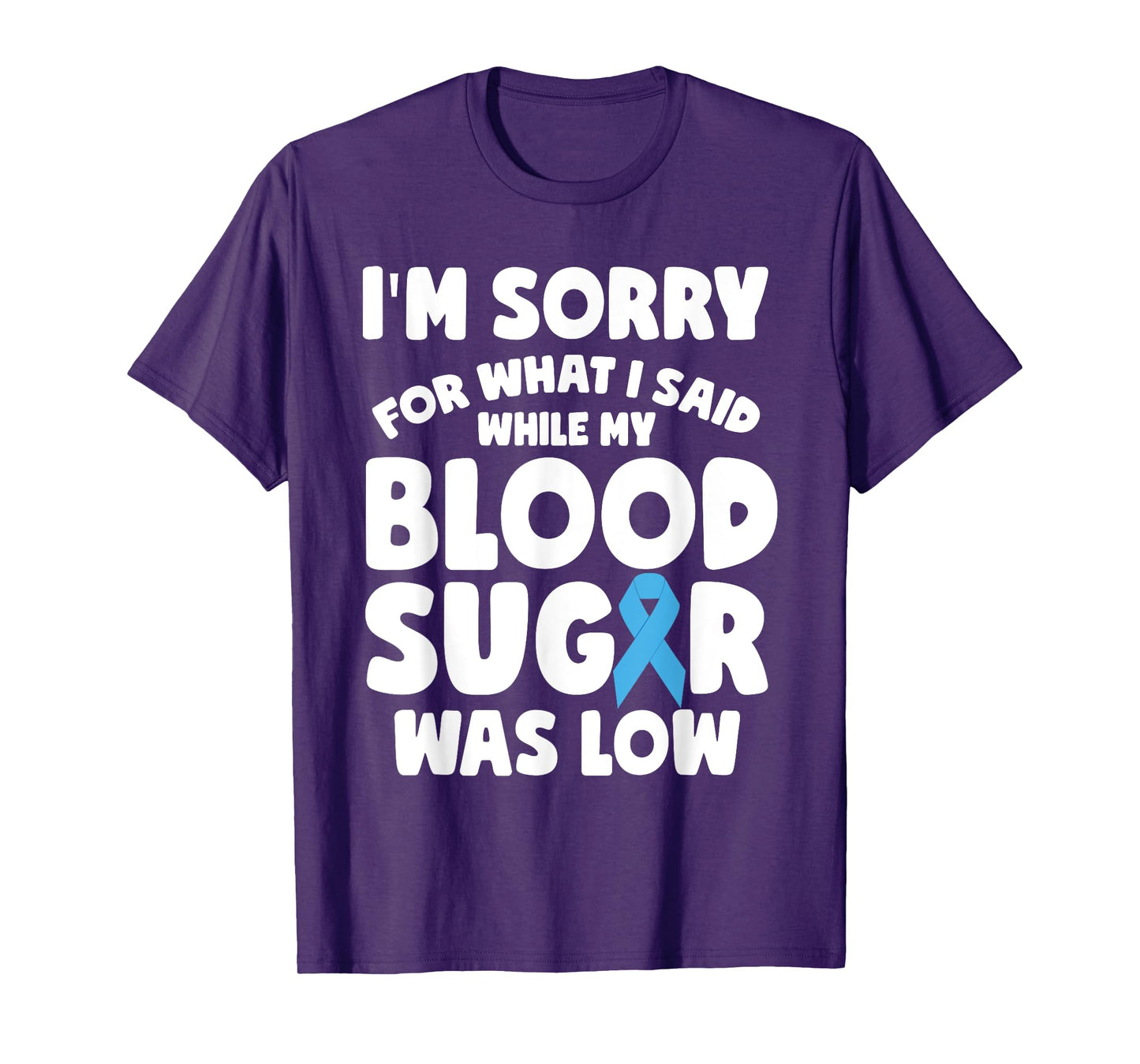 Funny T1D Blood diabetes type 1 Diabetic warrior T-Shirt