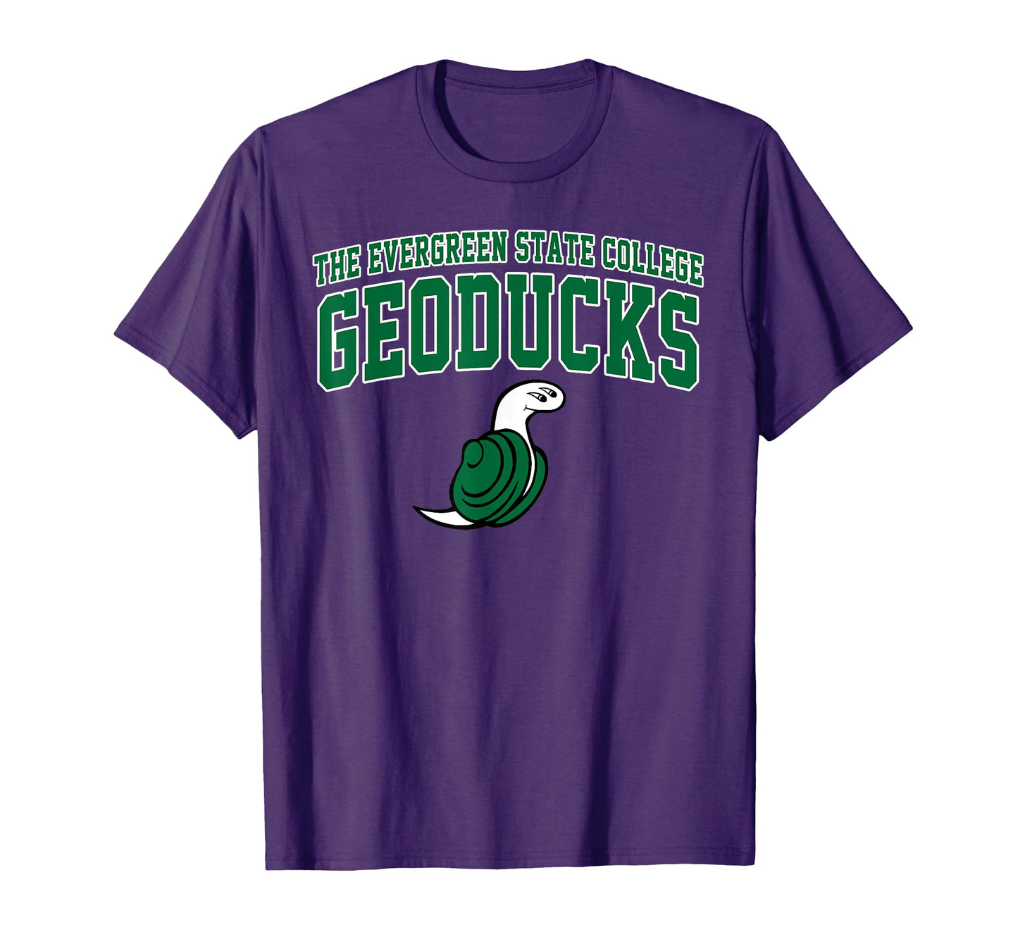 Evergreen State College Geoducks Arch Vintage Sports Design T-Shirt