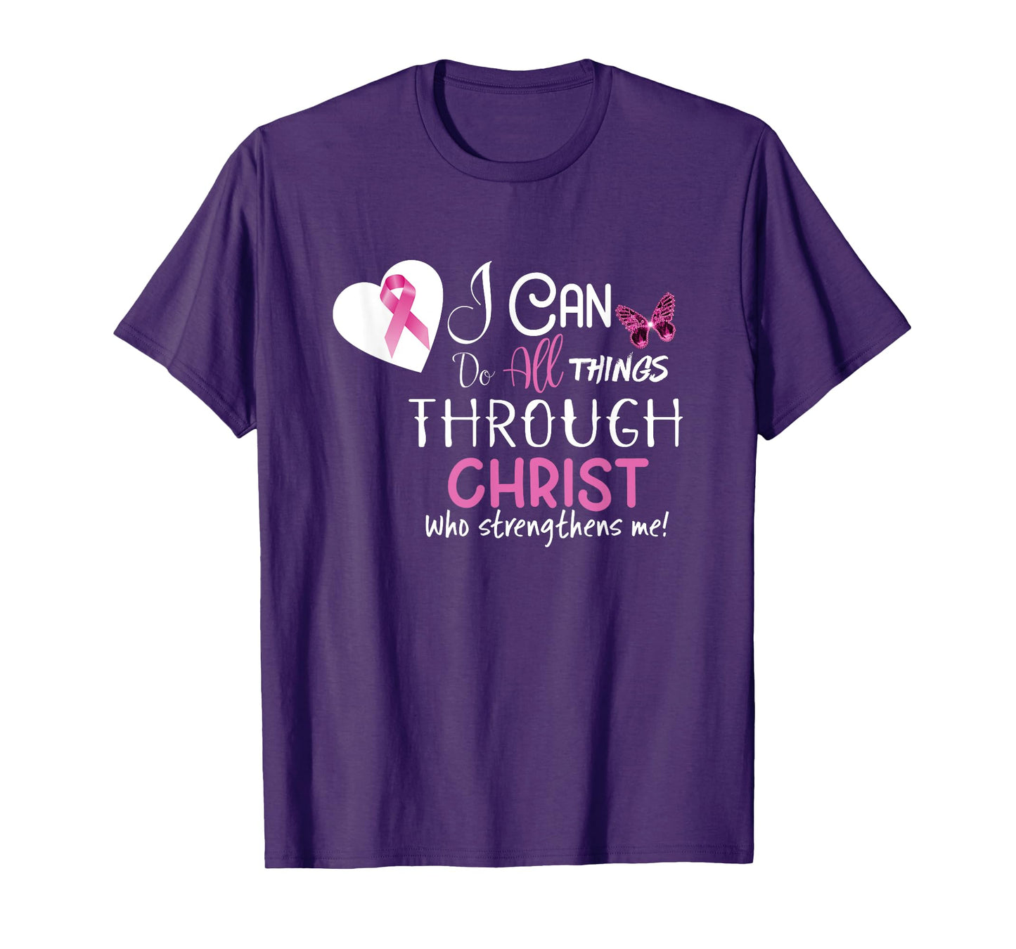 Christian Tee Shirt for Breast Cancer T-Shirt