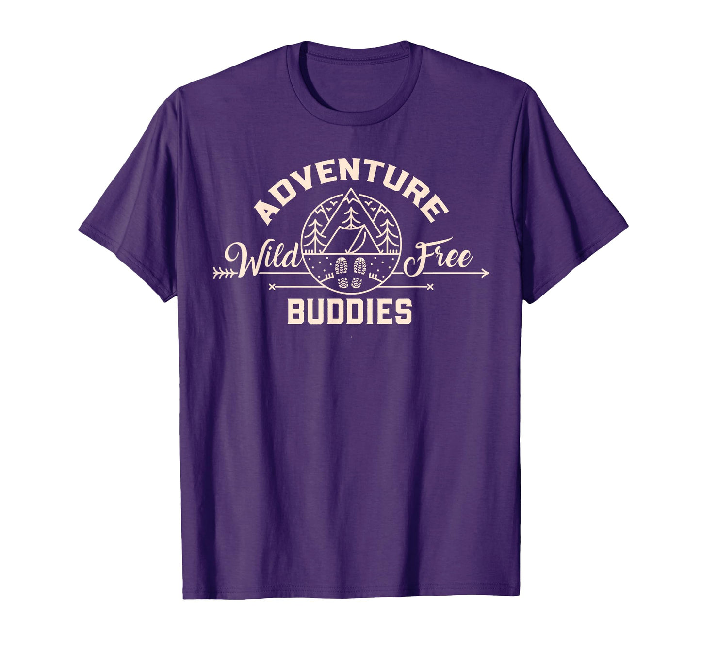Funny Hiking Mountains Meme Quote Adventure Buddies T-Shirt