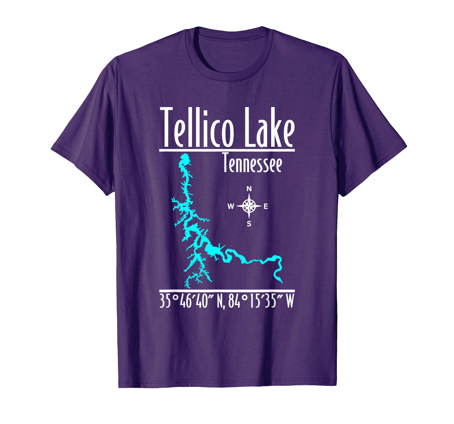 Modern Tellico Lake, Tennessee T-Shirt
