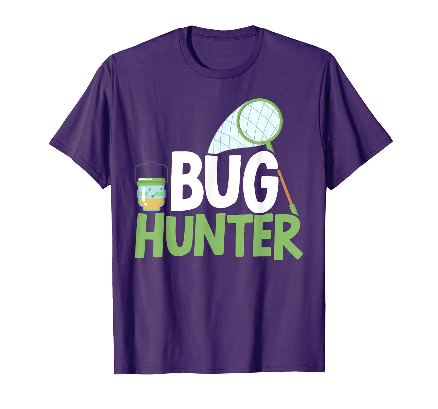 Bug Hunter Entomology Insect Catching Ladybug Butterfly T-Shirt