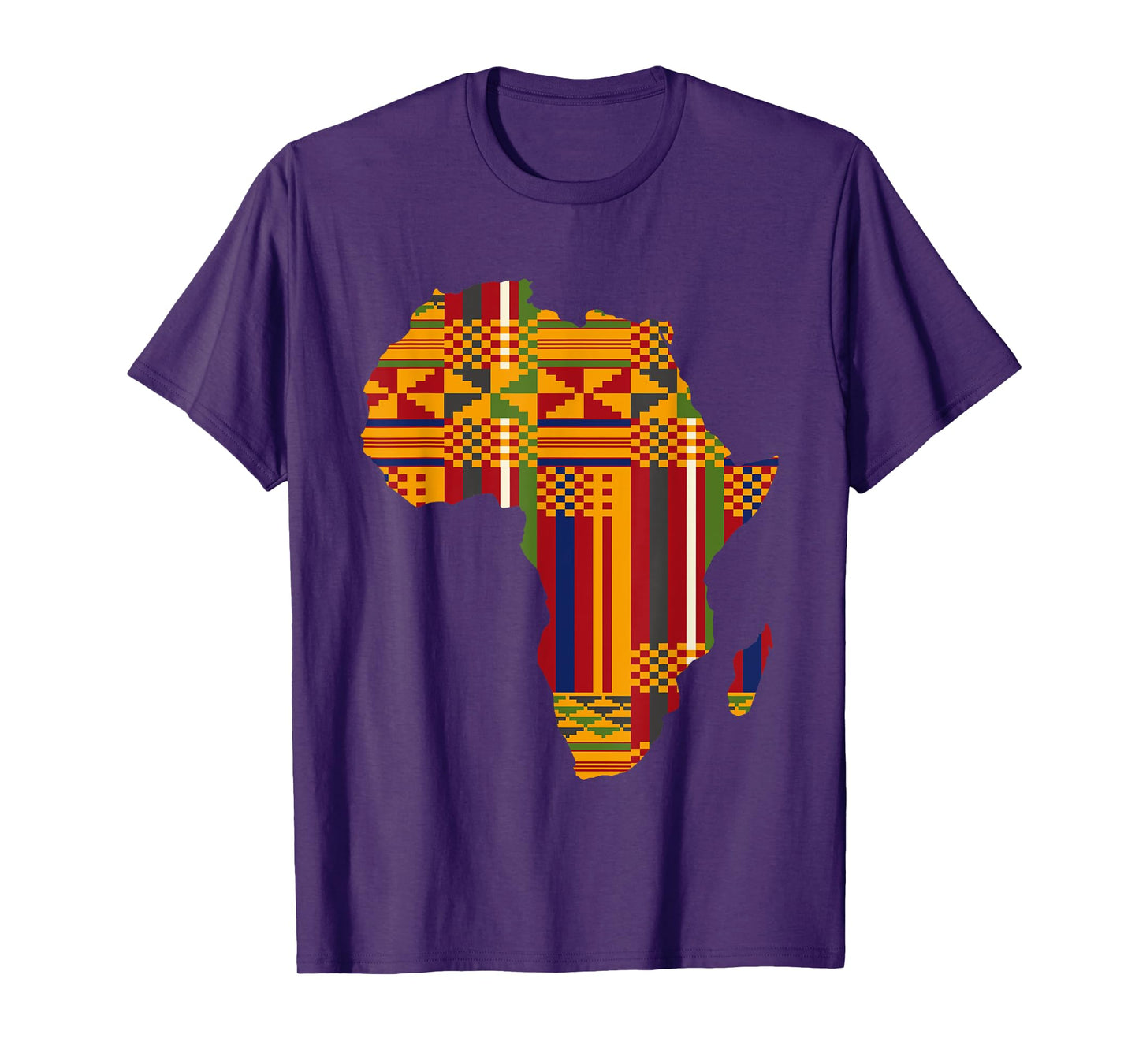 Africa African American Kente Black History Month Juneteenth T-Shirt