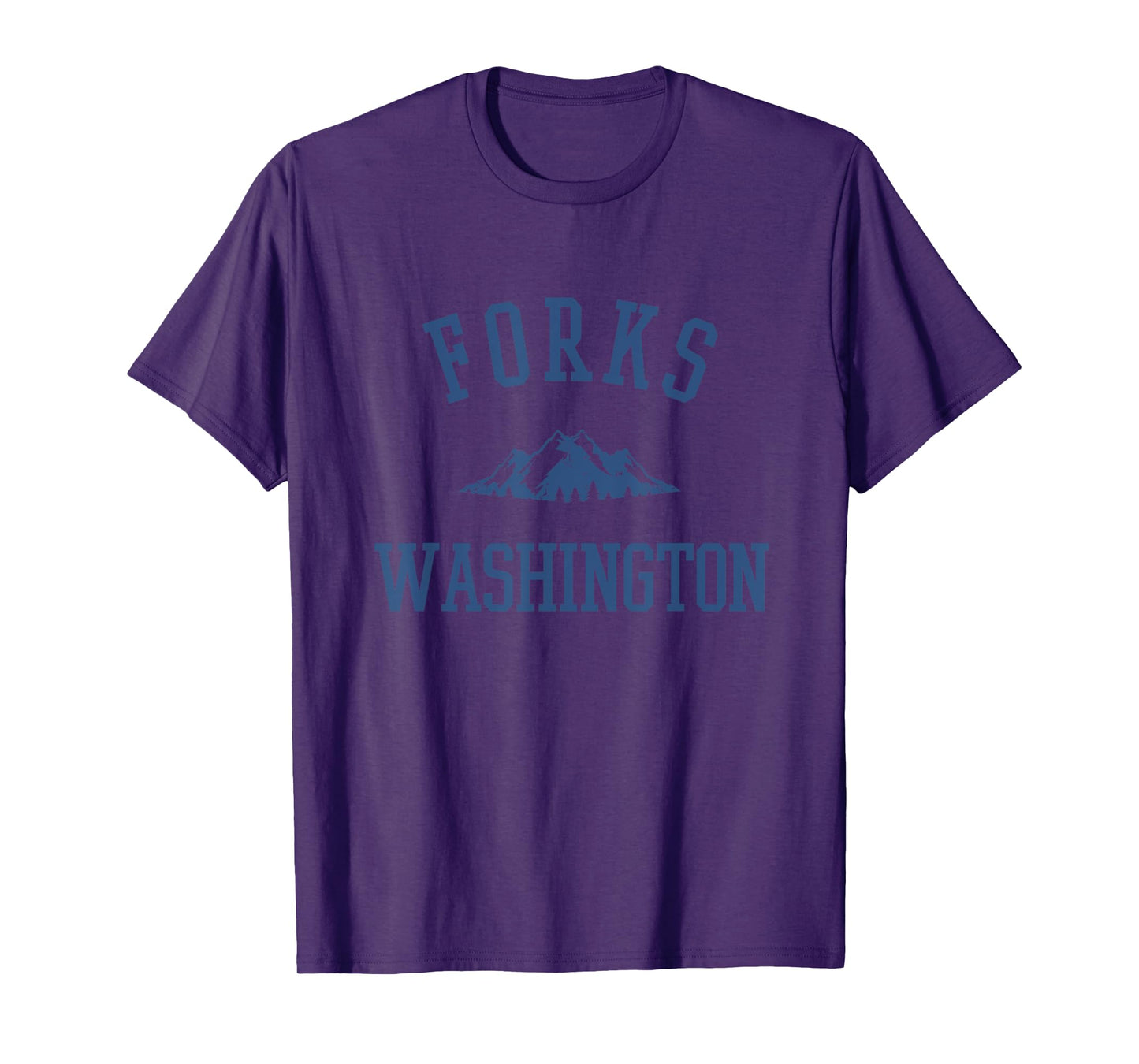 Forks Washington Mountain Graphic T-Shirt