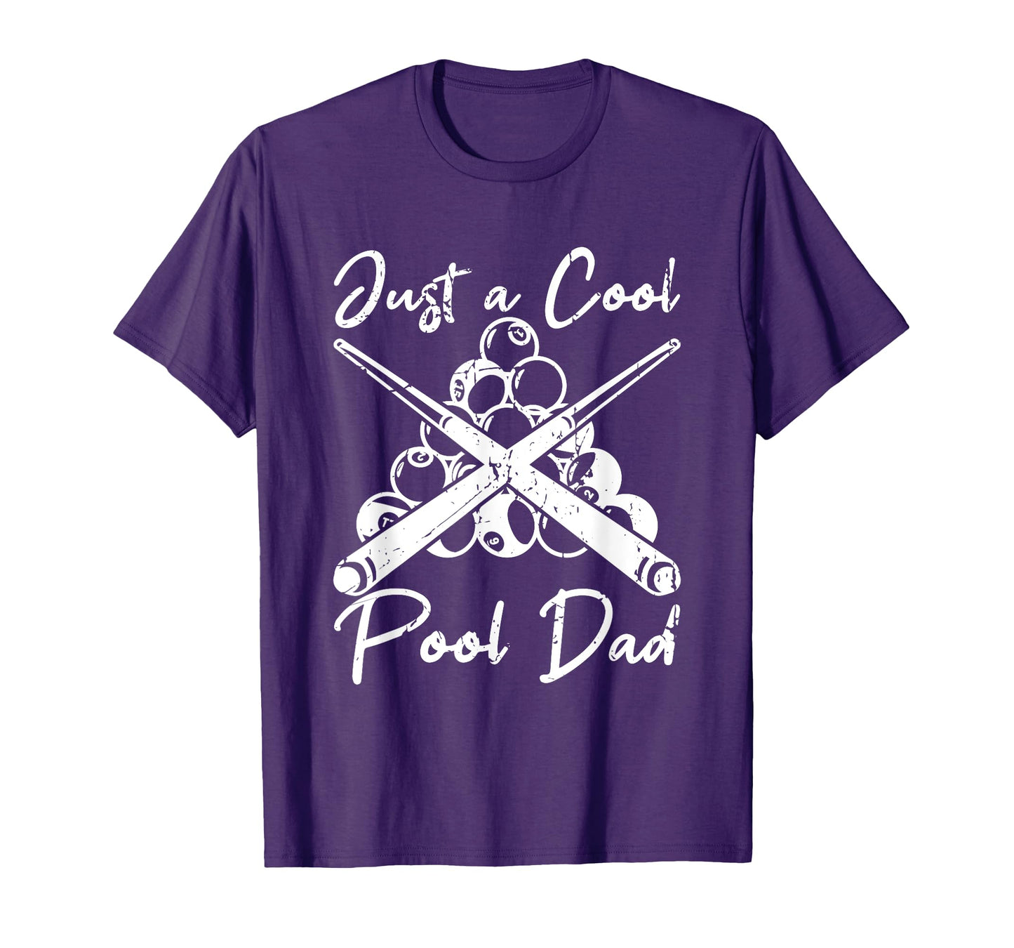 Pool Dad Billiards Papa Fathers Day T-Shirt