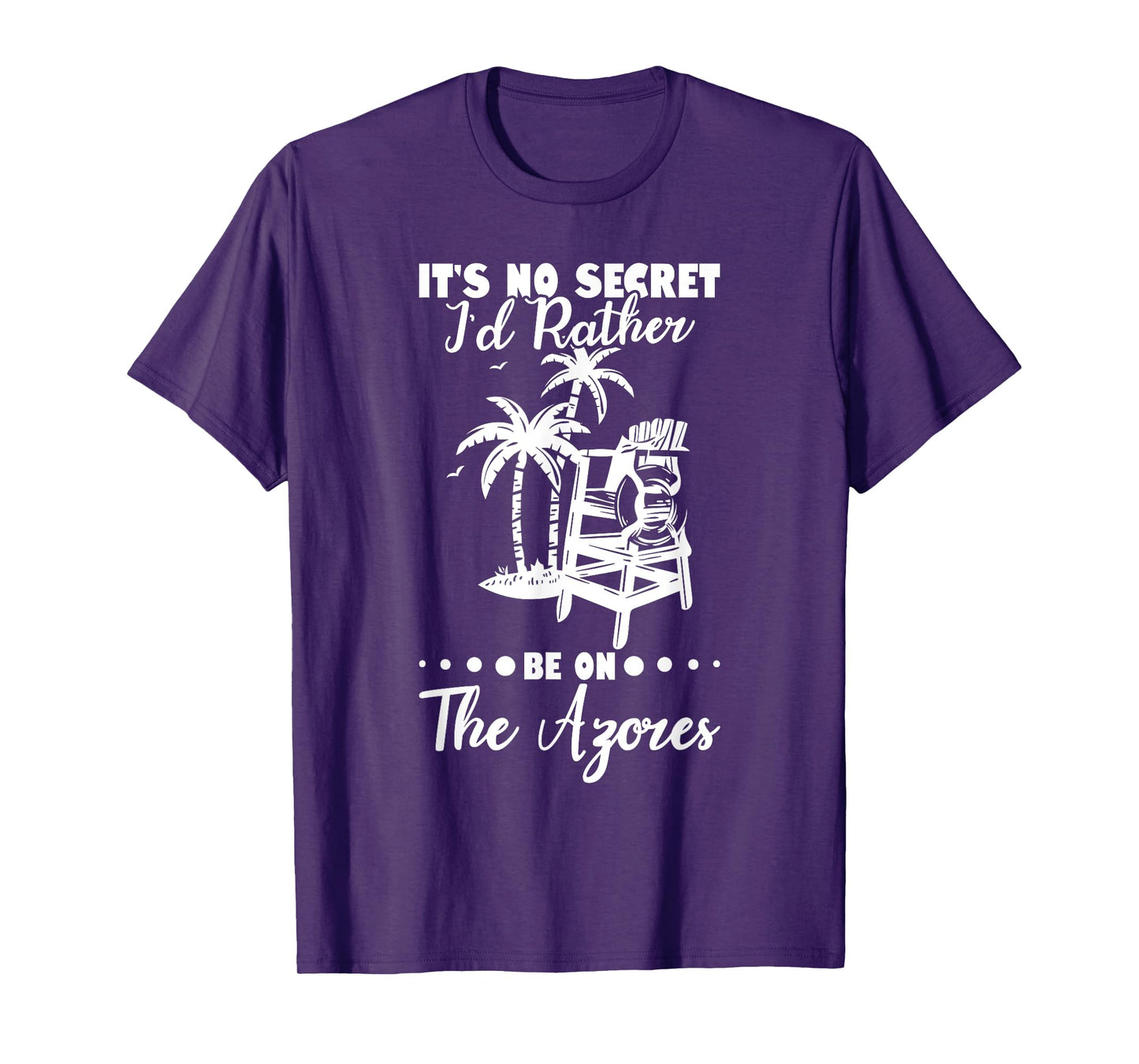 Azores Summer Vacation Family Trip Beach Vacay Azores T-Shirt for Men Women