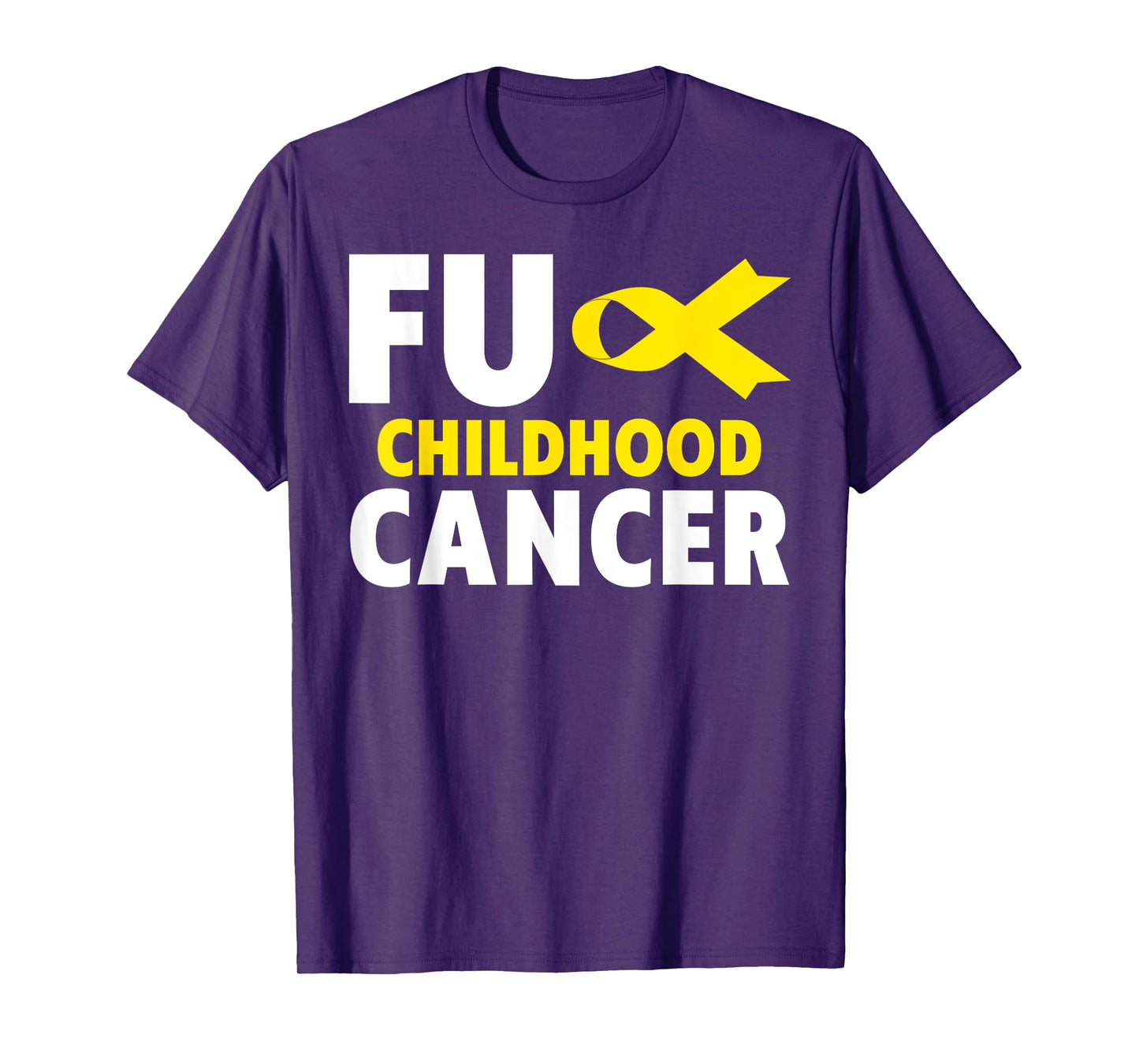 Fuck Cancer TShirt - Fuck Childhood Cancer Awareness T-Shirt