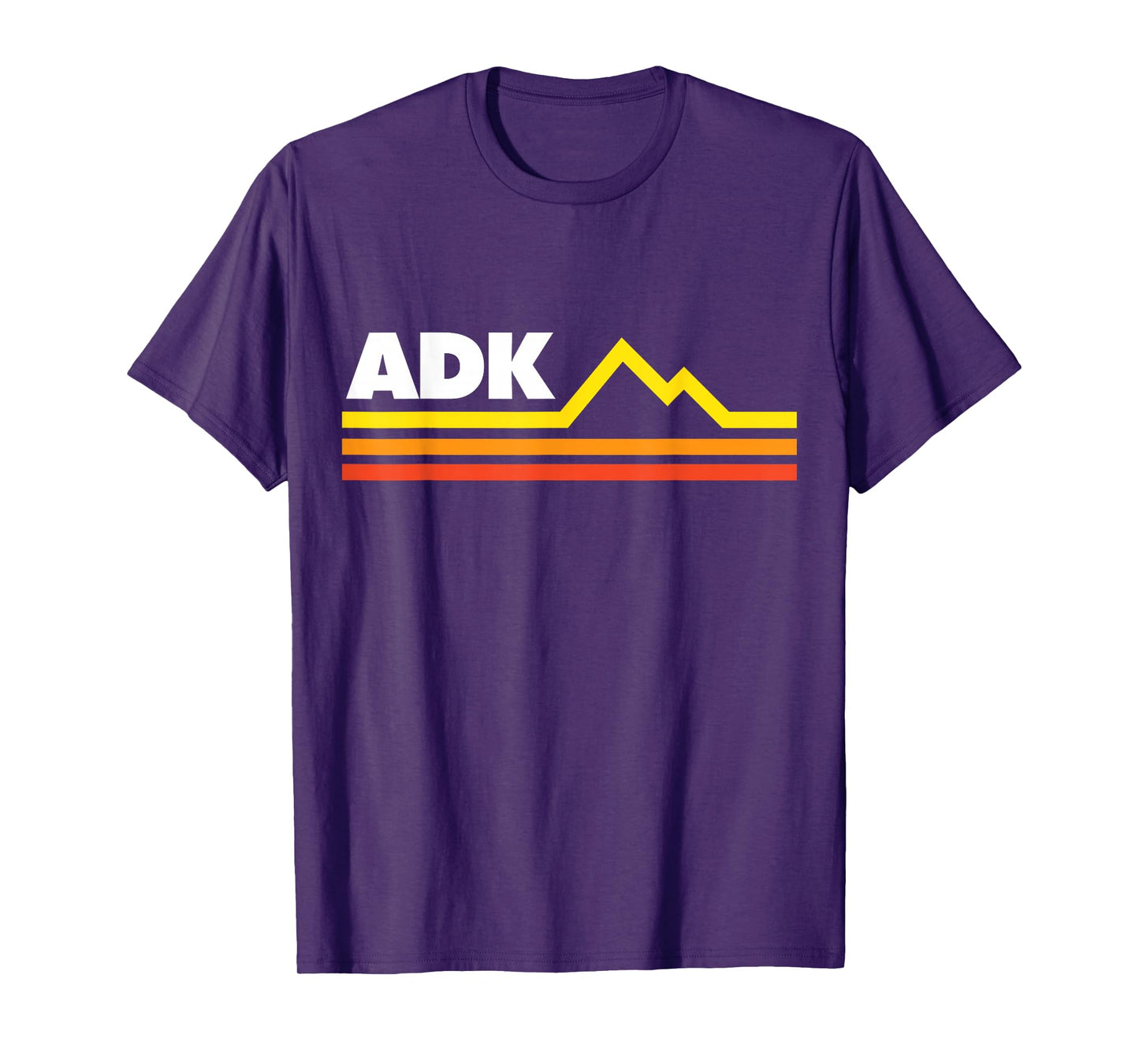 ADK Adirondack Mountains Retro T-Shirt