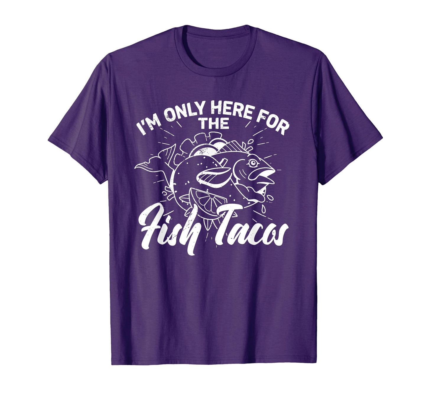 Fish taco Mexican tortilla recipe Baja California Mexico T-Shirt