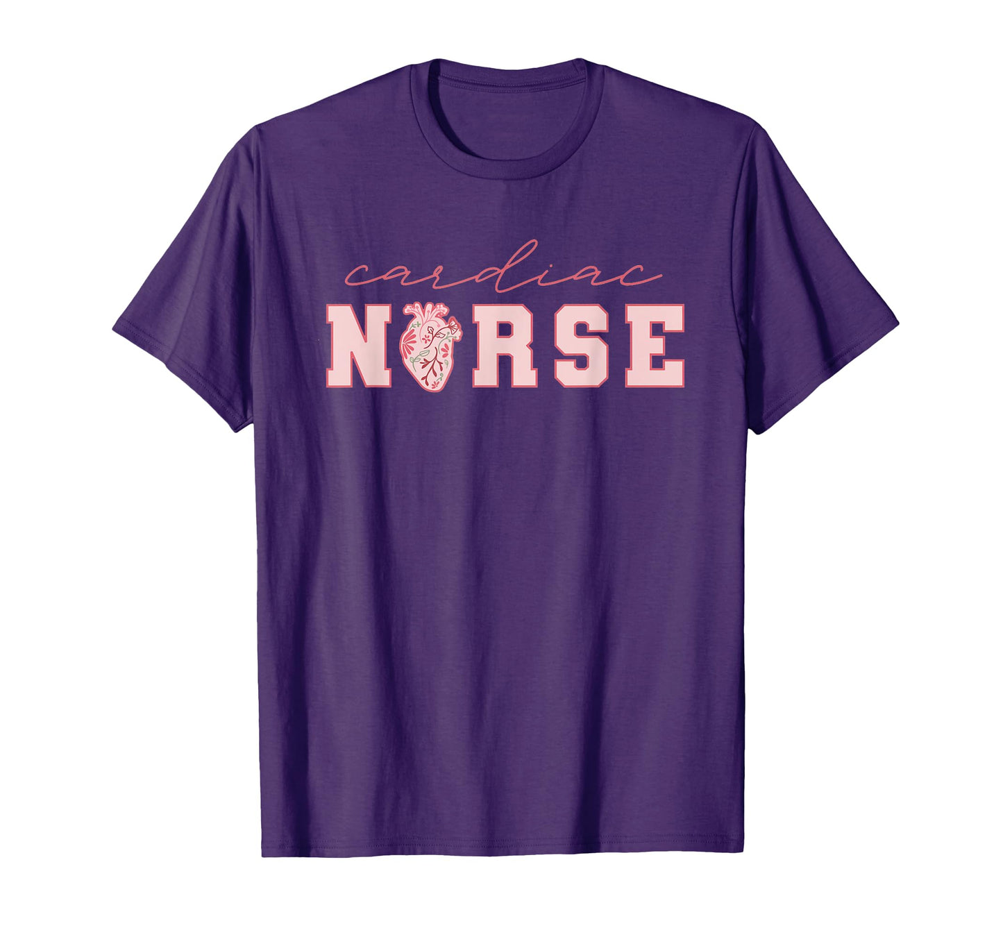 Cardiac Nurse Valentine's Day Telemetry Nurse CVICU Nurse T-Shirt