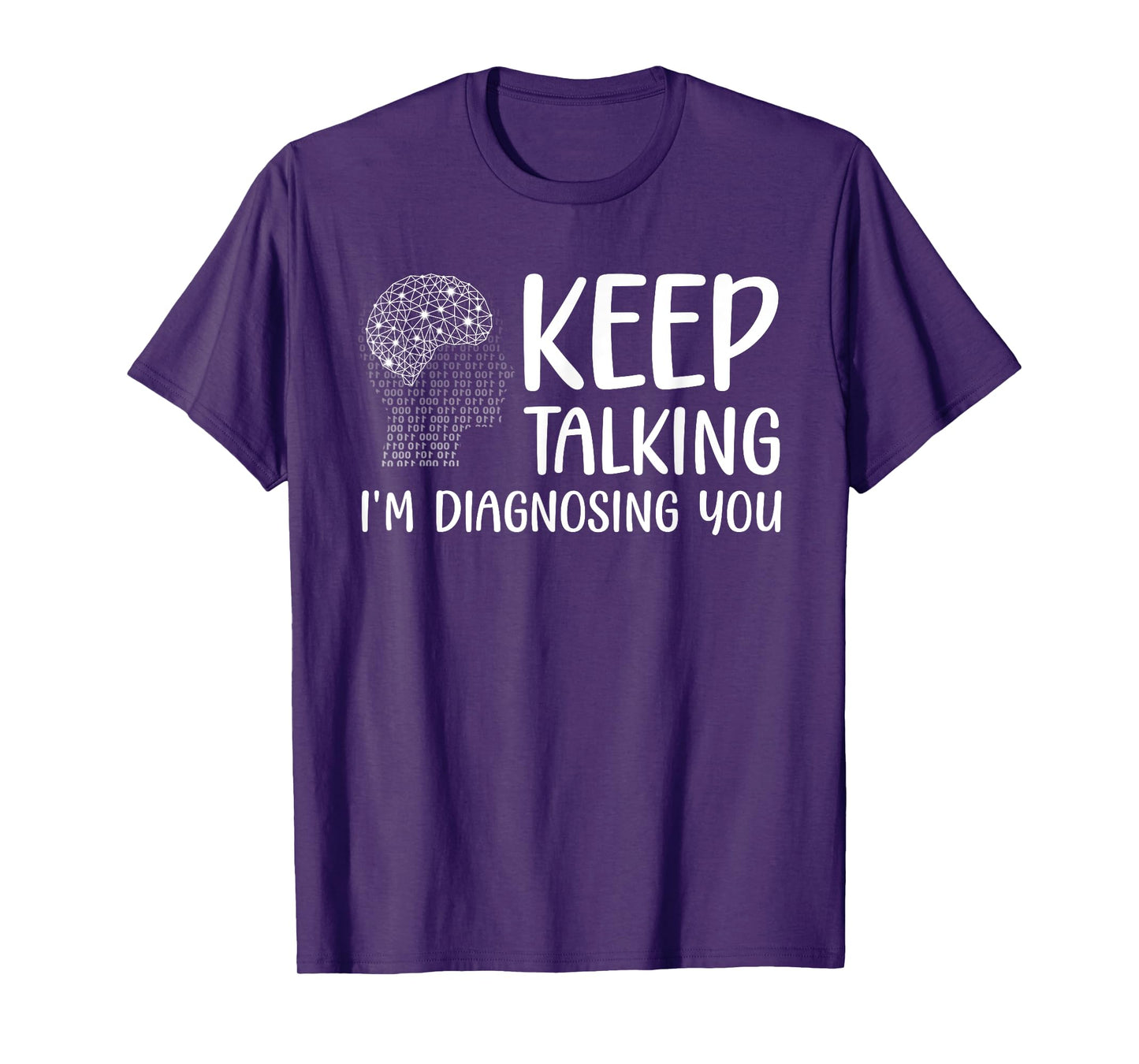 Funny Psychologist Art For Men Women Psychology Graduation T-Shirt