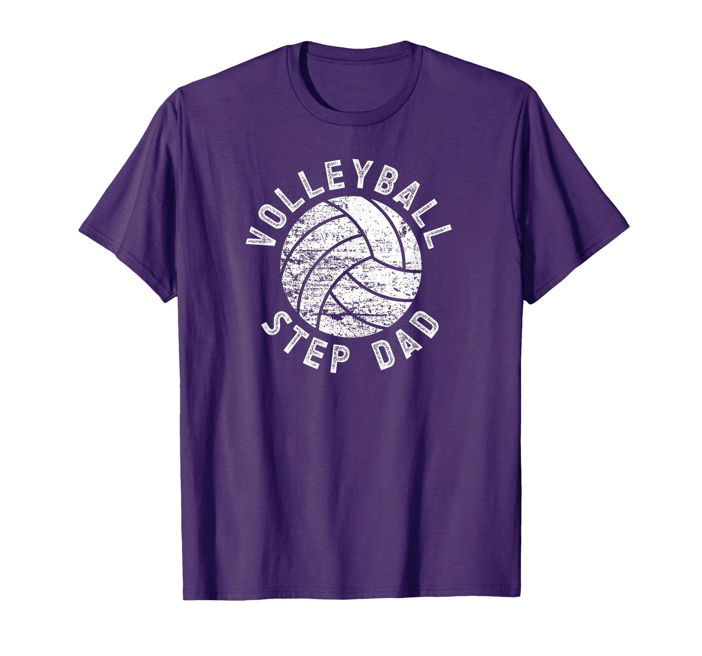 Volleyball Step-Dad Of A Volleyball Player Stepfather T-Shirt