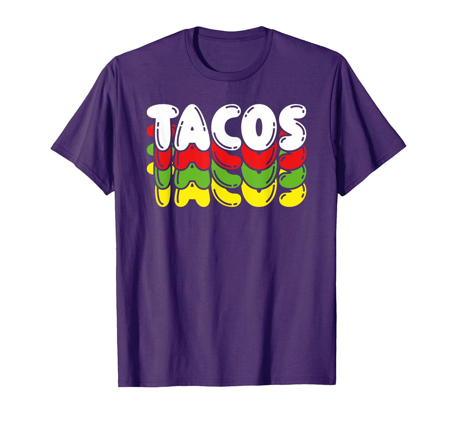 Mexican Tacos Food Eating Cooking Party Fiesta Fun Style T-Shirt