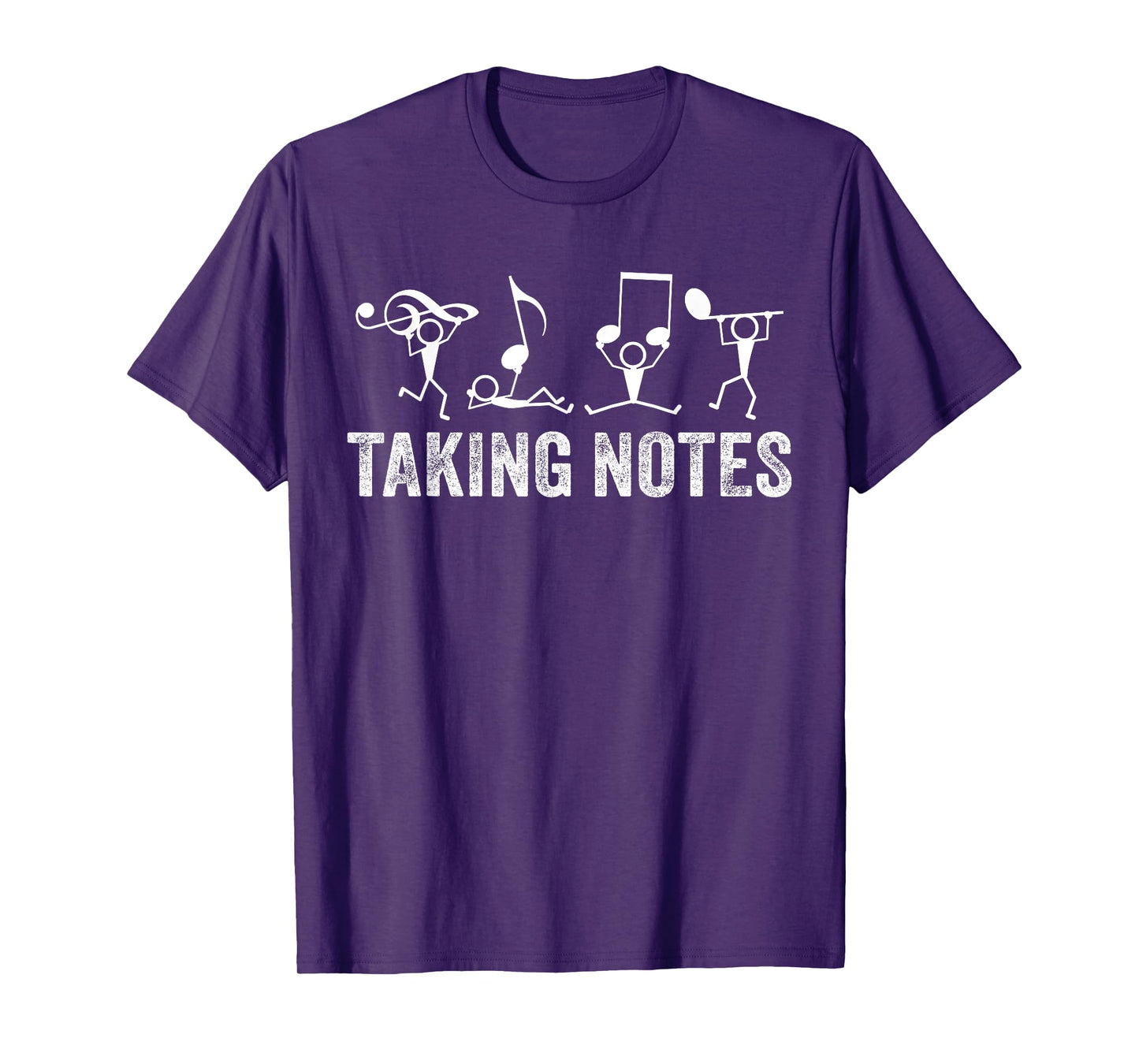 Taking Notes Music Lovers Funny Teachers Men Women T-Shirt