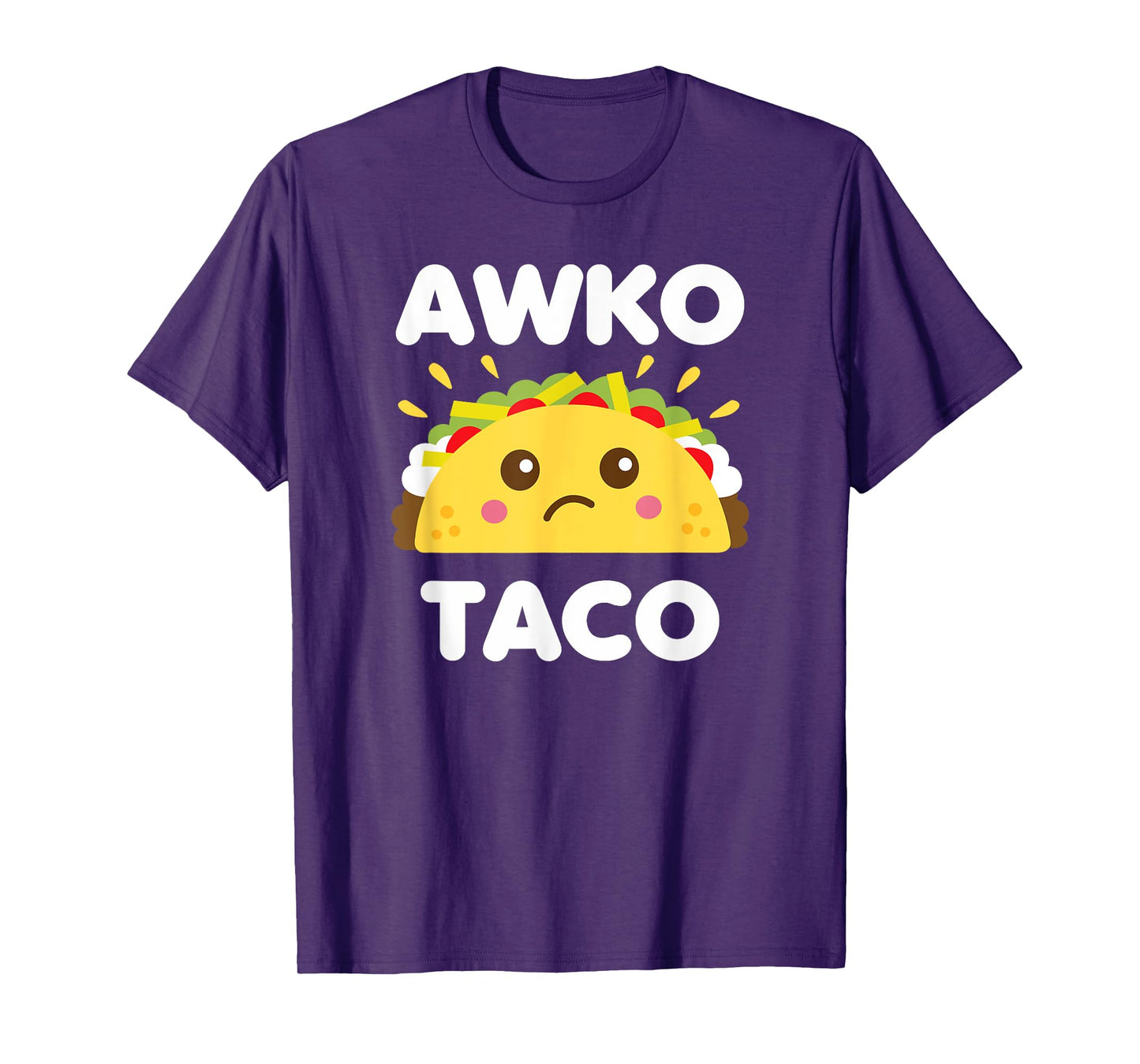 Awko Taco Awkward Funny Cute Kawaii Food T-Shirt