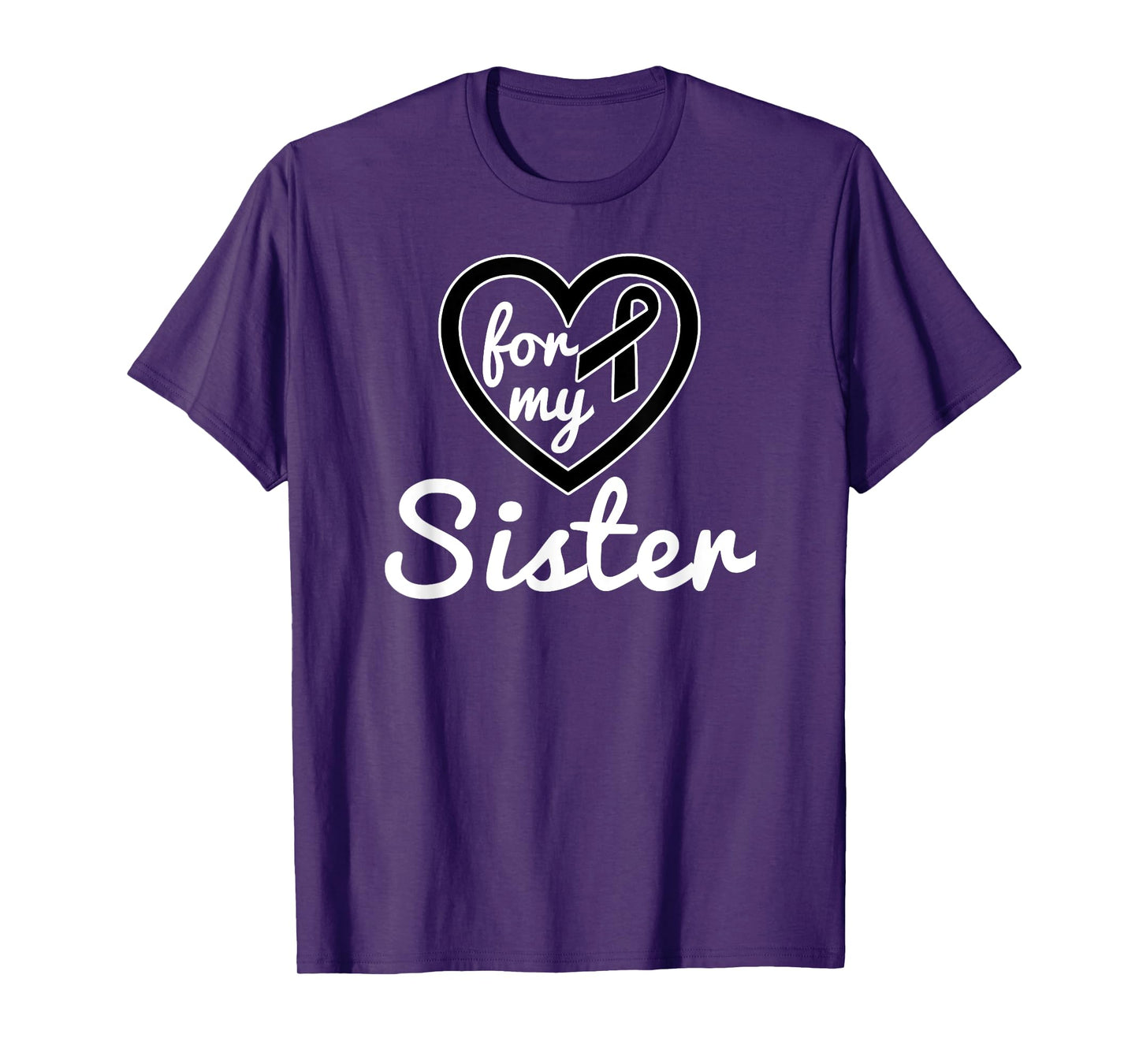 Melanoma Cancer TShirt For Sister Awareness Products Gifts