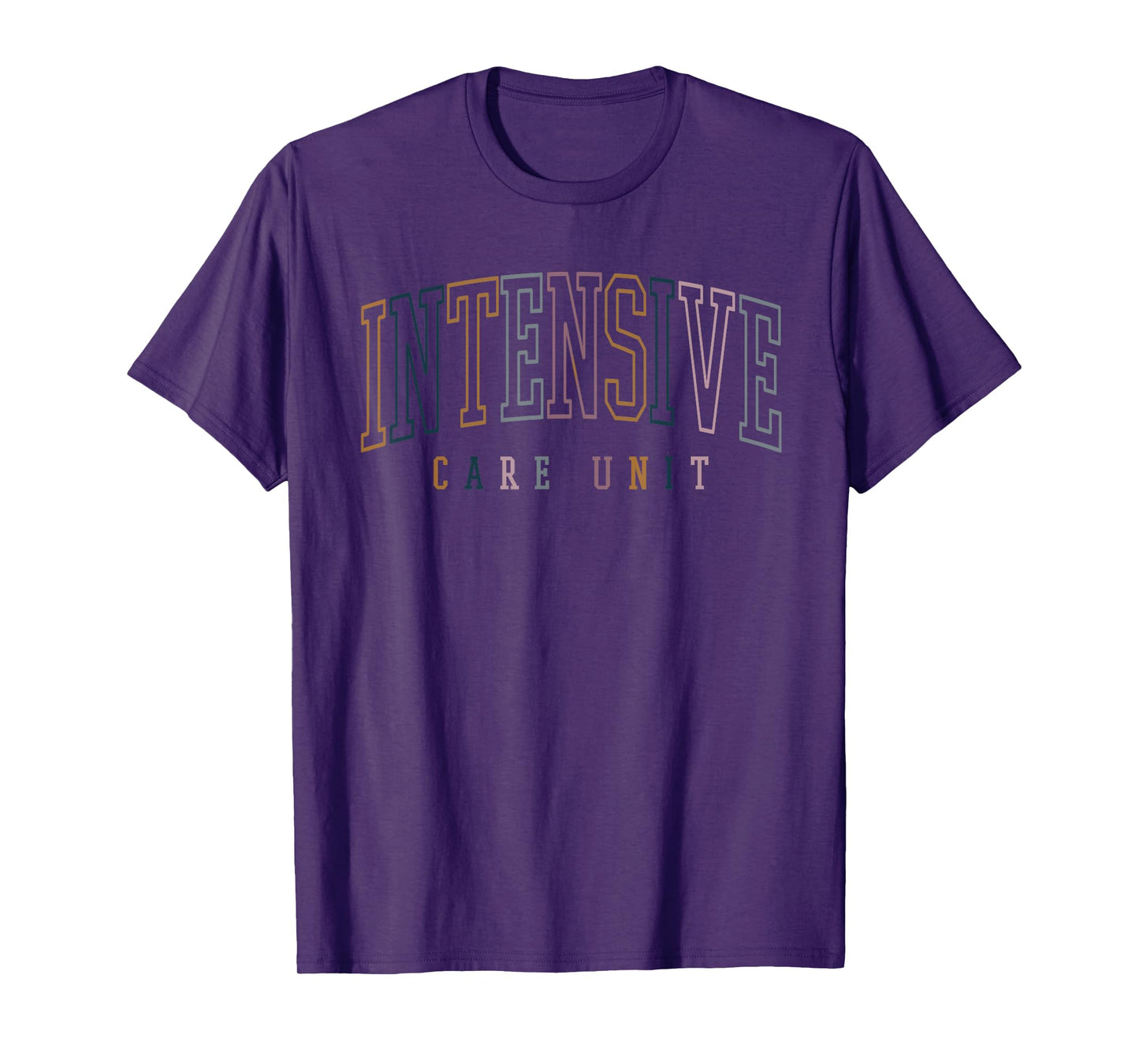 ICU Nurse Intensive Care Unit Nurse Nursing Critical Care T-Shirt
