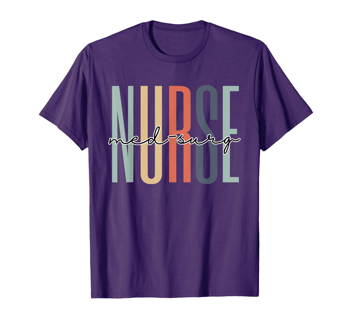 Med-Surg Nurse Appreciation RN Registered Nurse Grad Retro T-Shirt