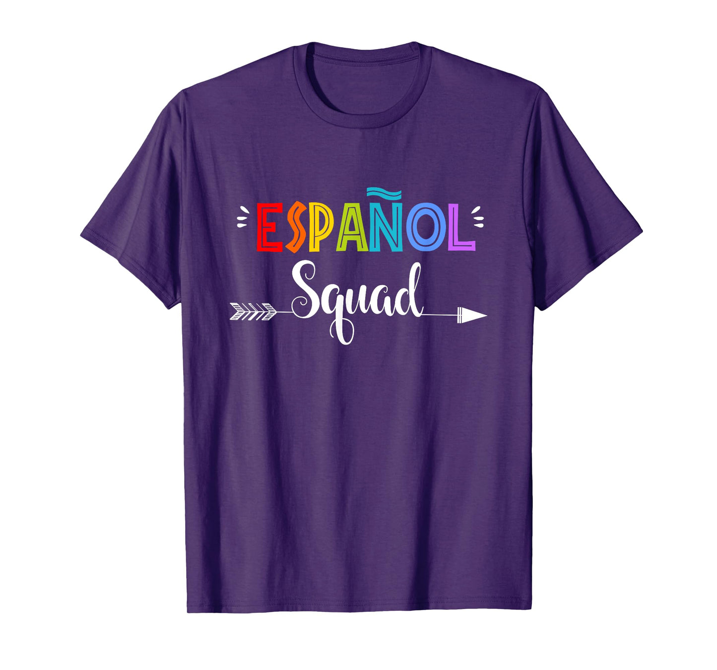 Espanol Squad Spanish Student Teacher Back To School Men Women Girls Kids T-Shirt