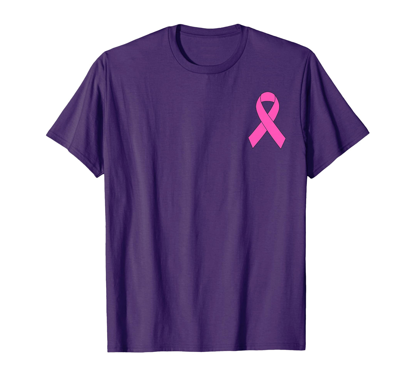Cute Pink Ribbon Breast Cancer Awareness Women Men Kids T-Shirt