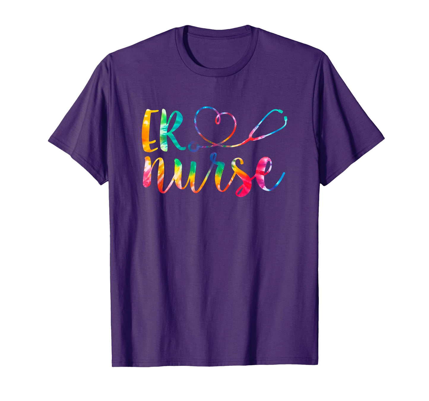 Tie Dye Emergency Nurse ER Nurse Emergency Nurse T-Shirt